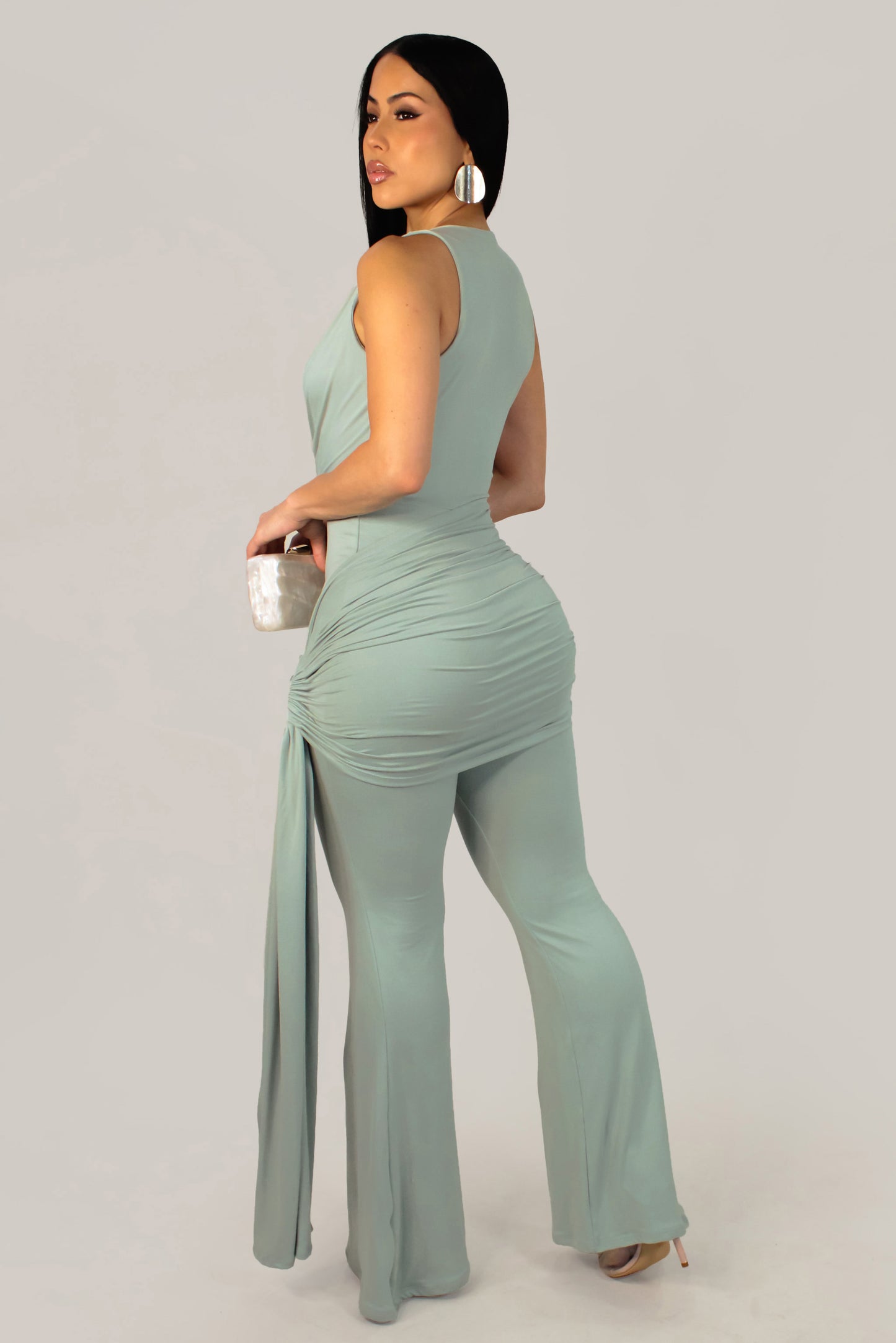 Belle Jumpsuit - Mint