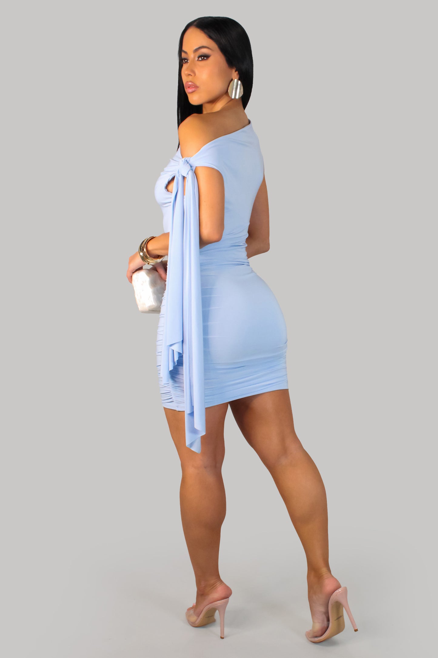 Romantic Haven Dress- Blue