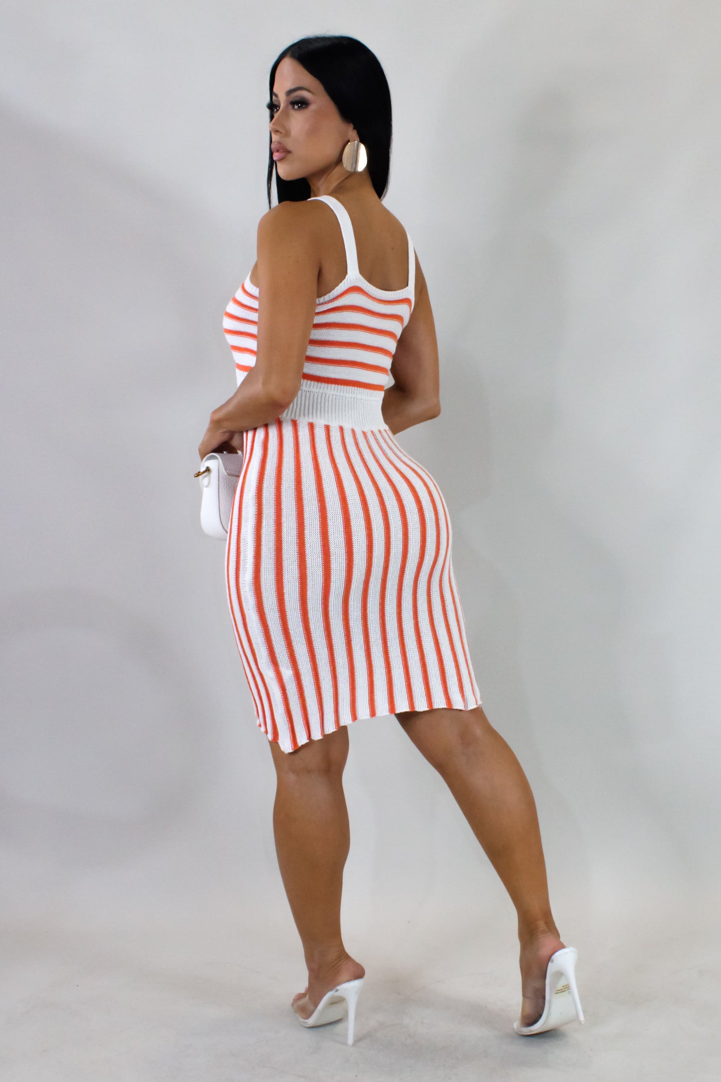 Truest Form Mini Dress - Orange