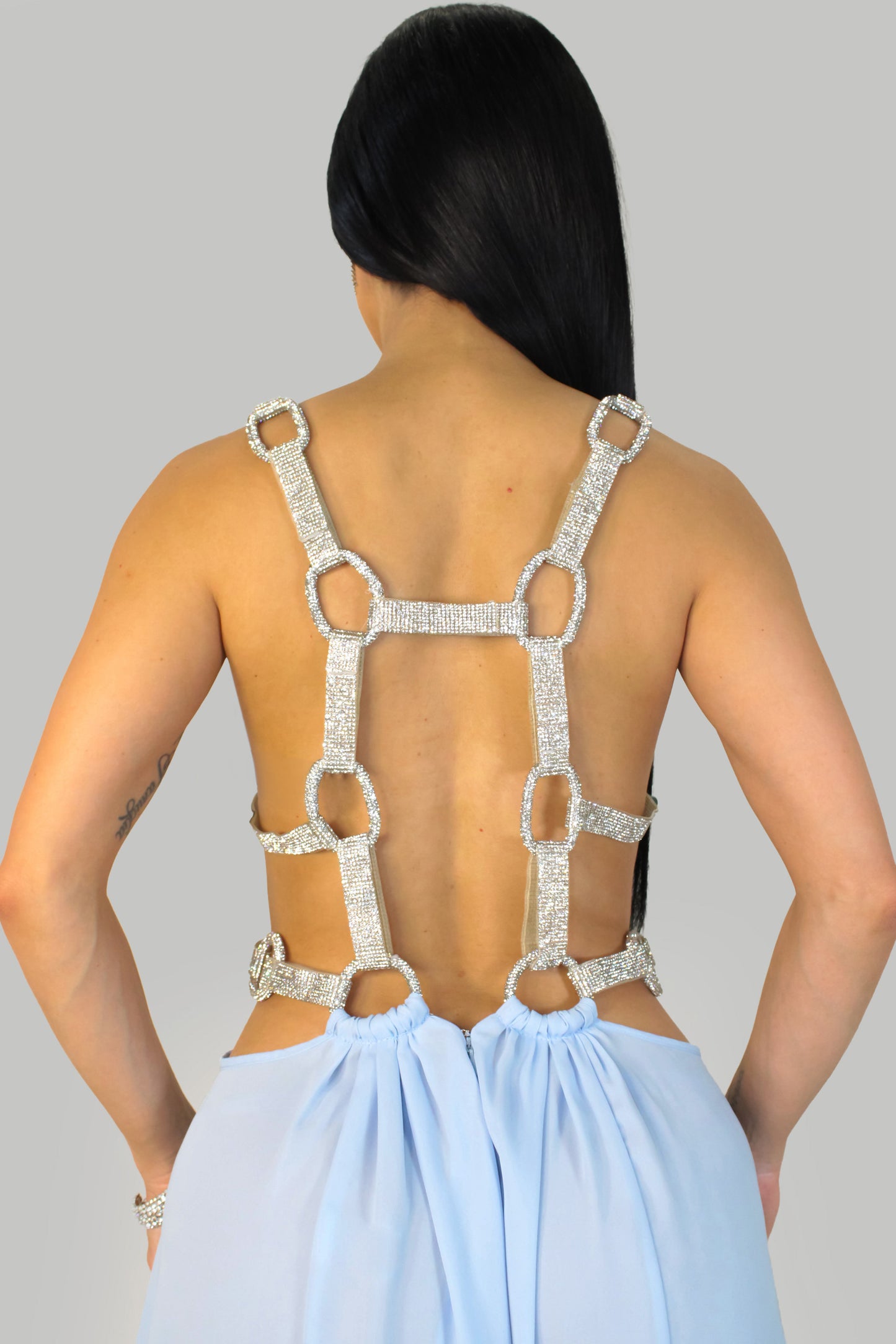 Lunéa Mini Dress- Blue