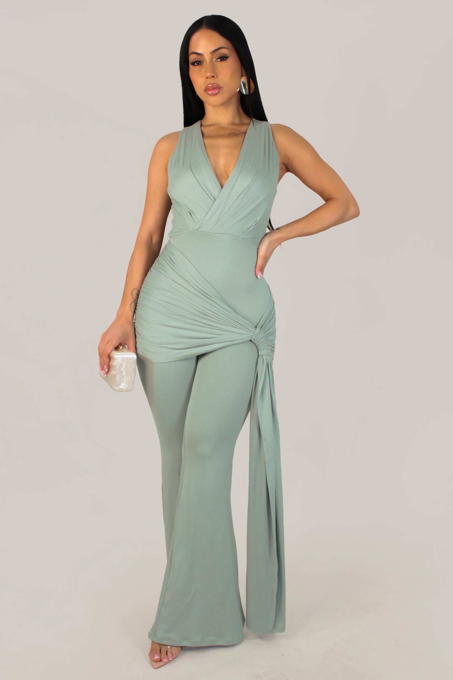 Belle Jumpsuit - Mint