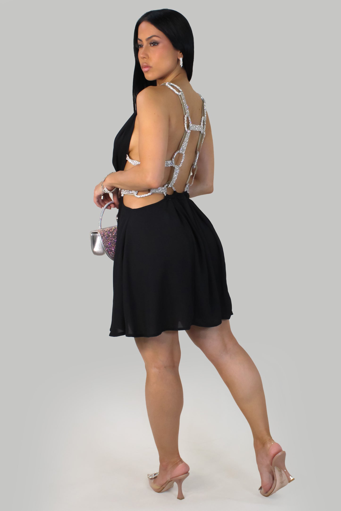 Lunéa Mini Dress- Black