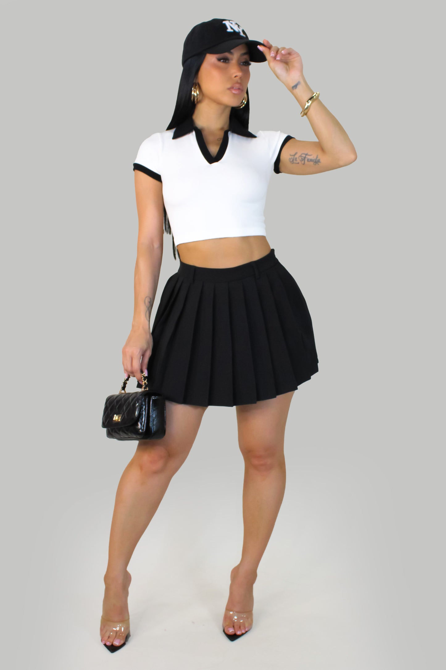 Lili's Date Skirt - Black