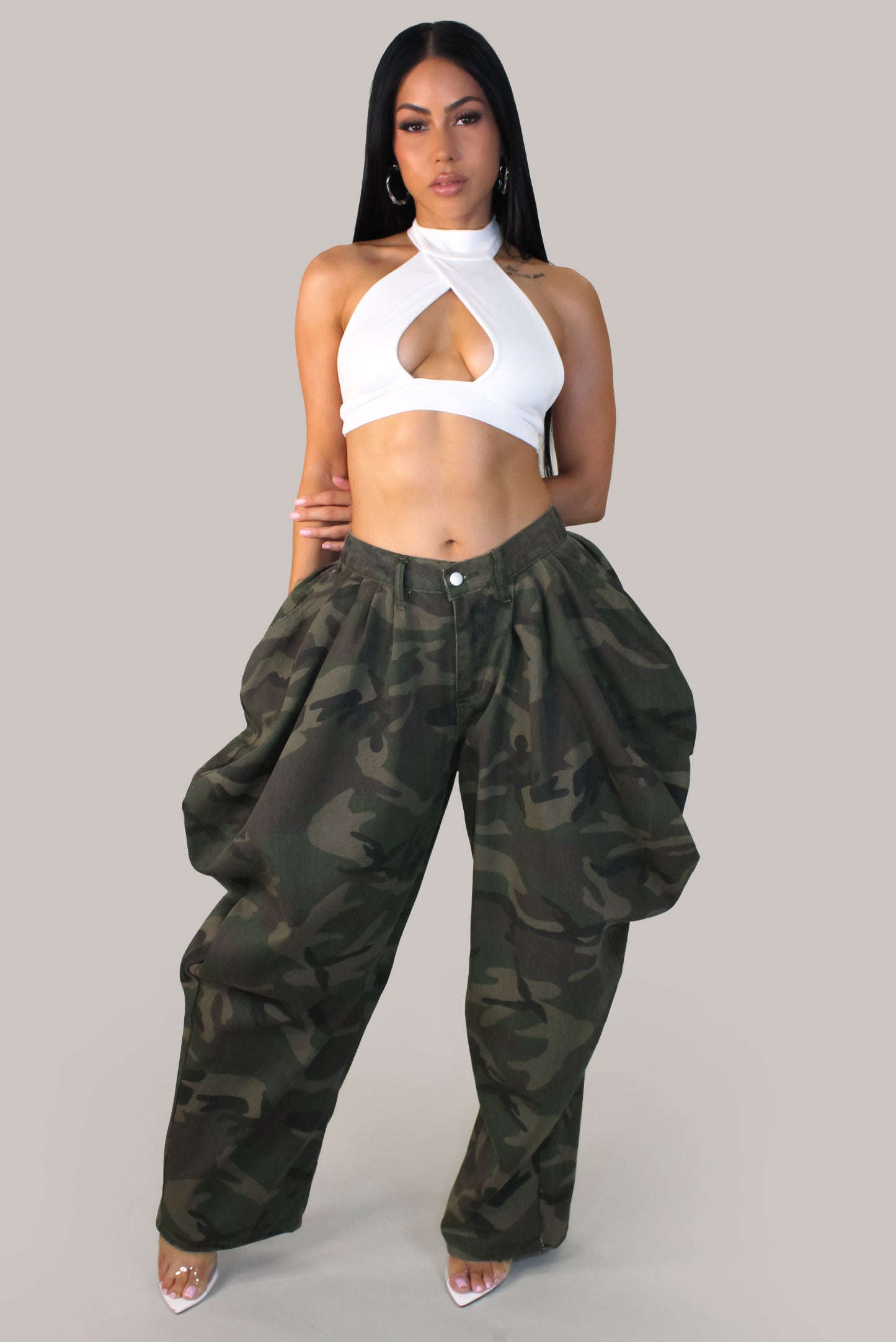 Rebel Camo Pants -Print