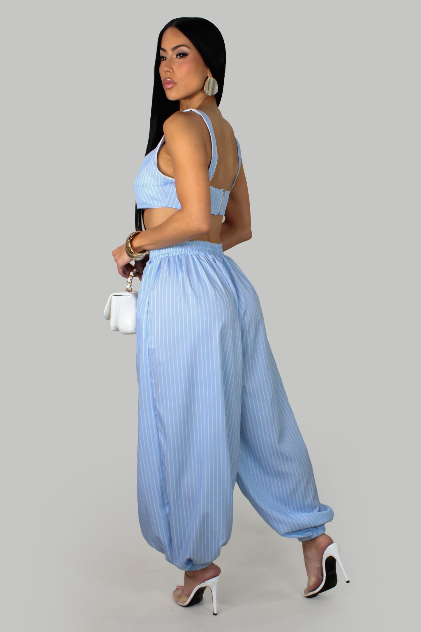 Valeri's Pant Set - Blue