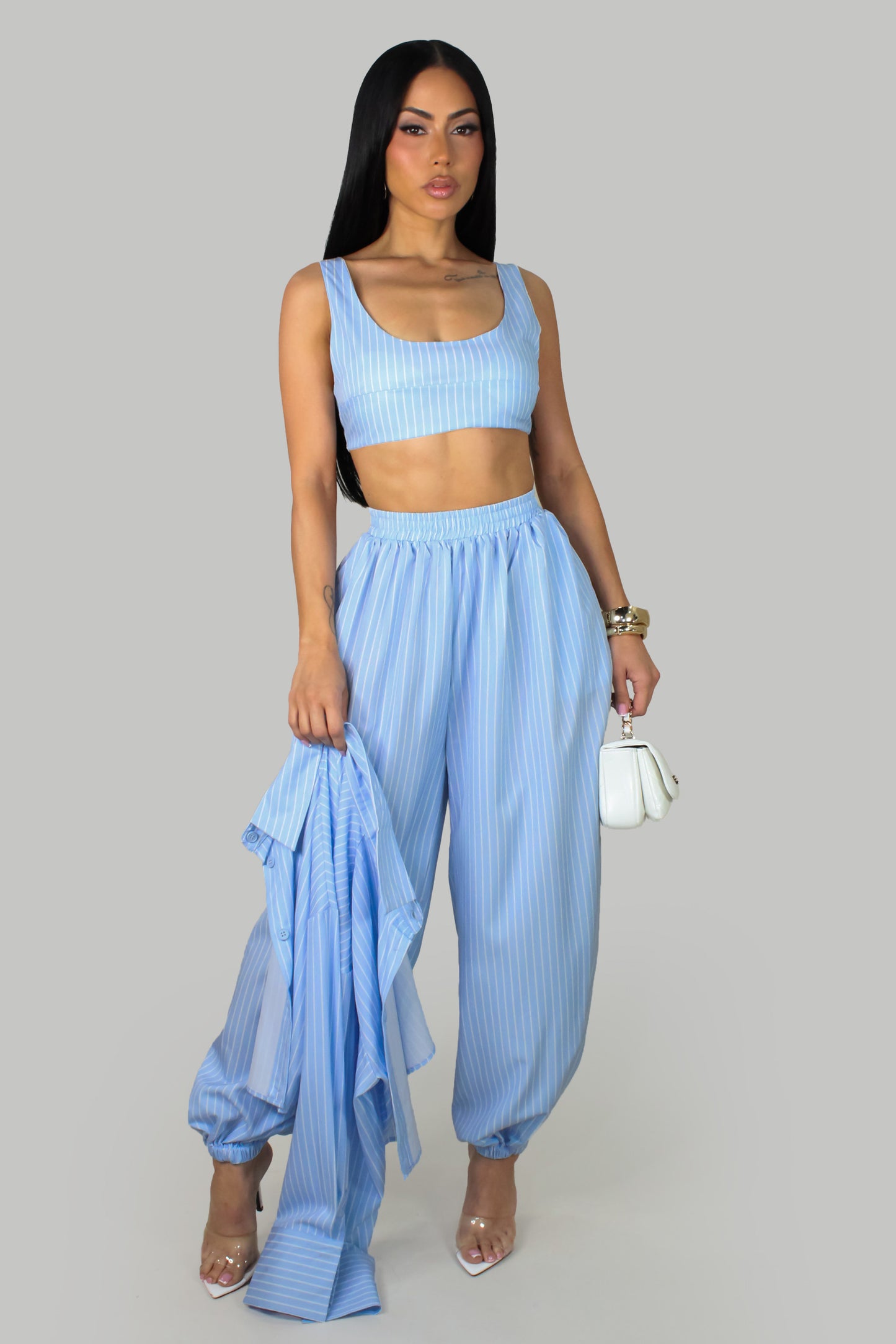 Valeri's Pant Set - Blue