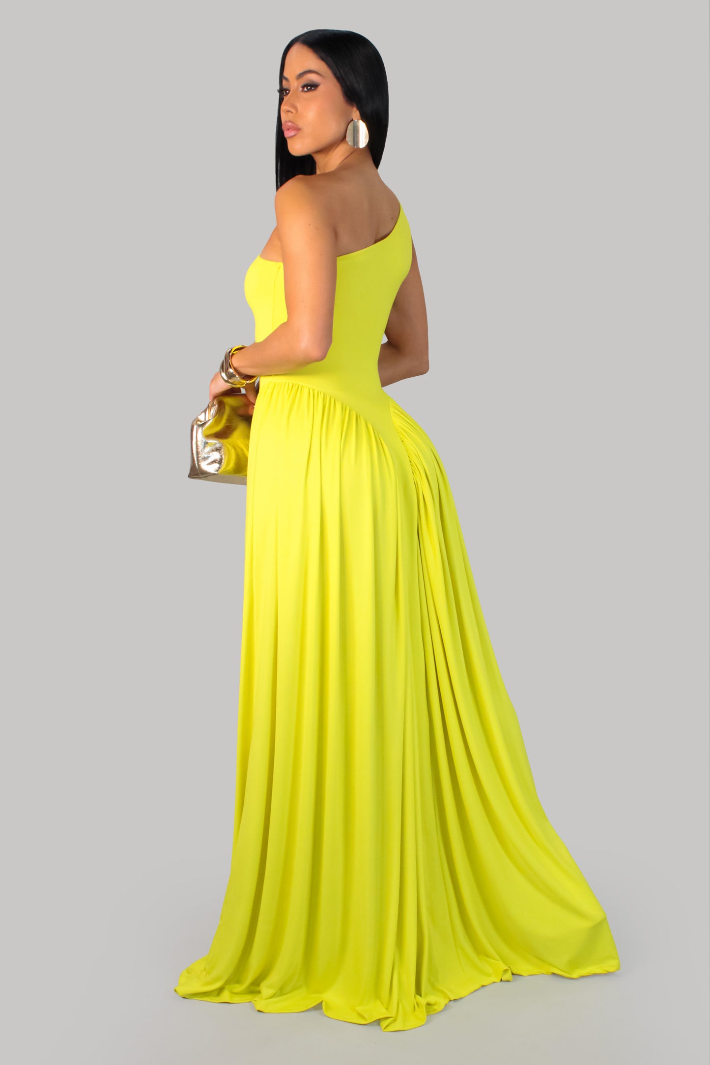 Manuela's Maxi Dress - Lime