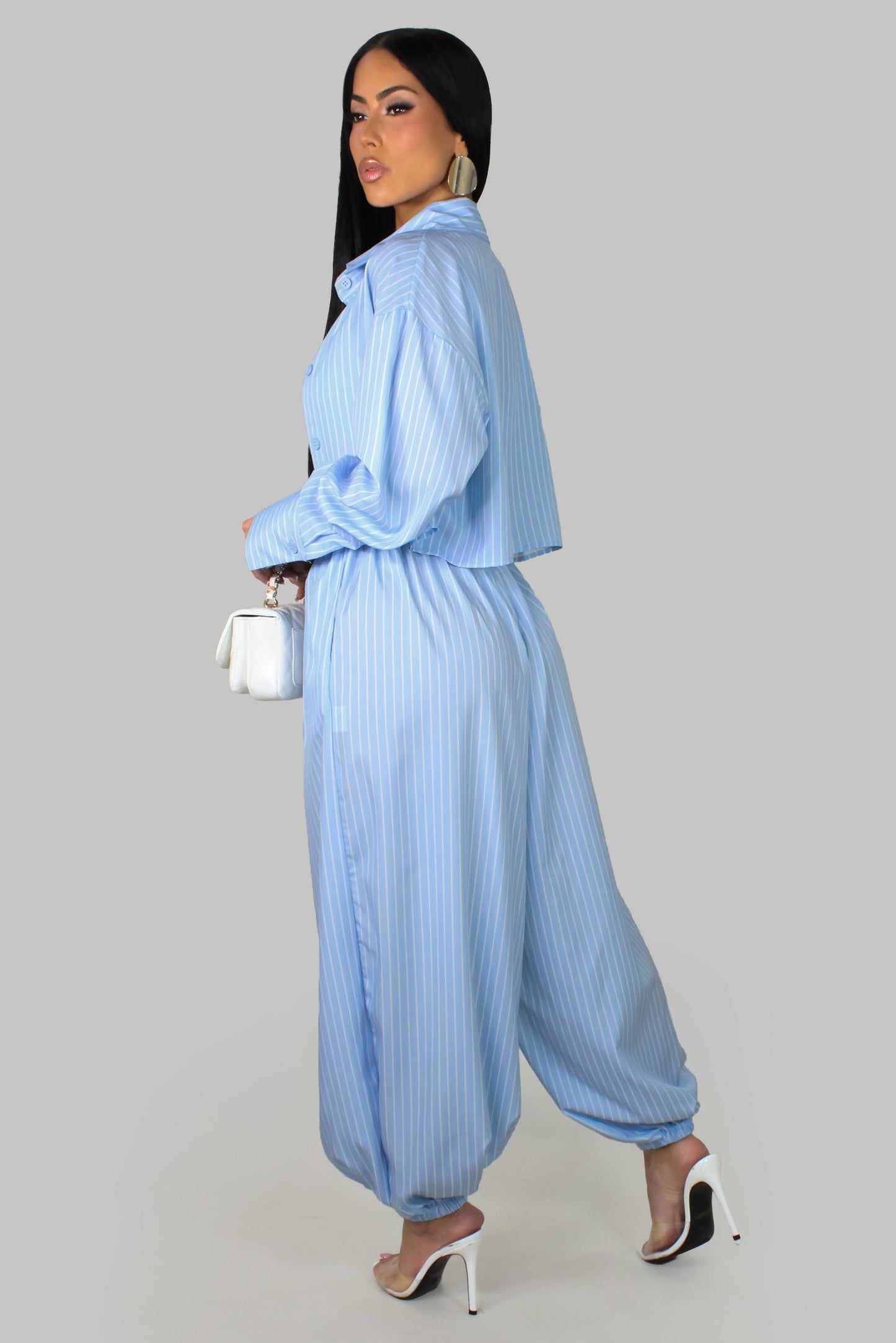 Valeri's Pant Set - Blue