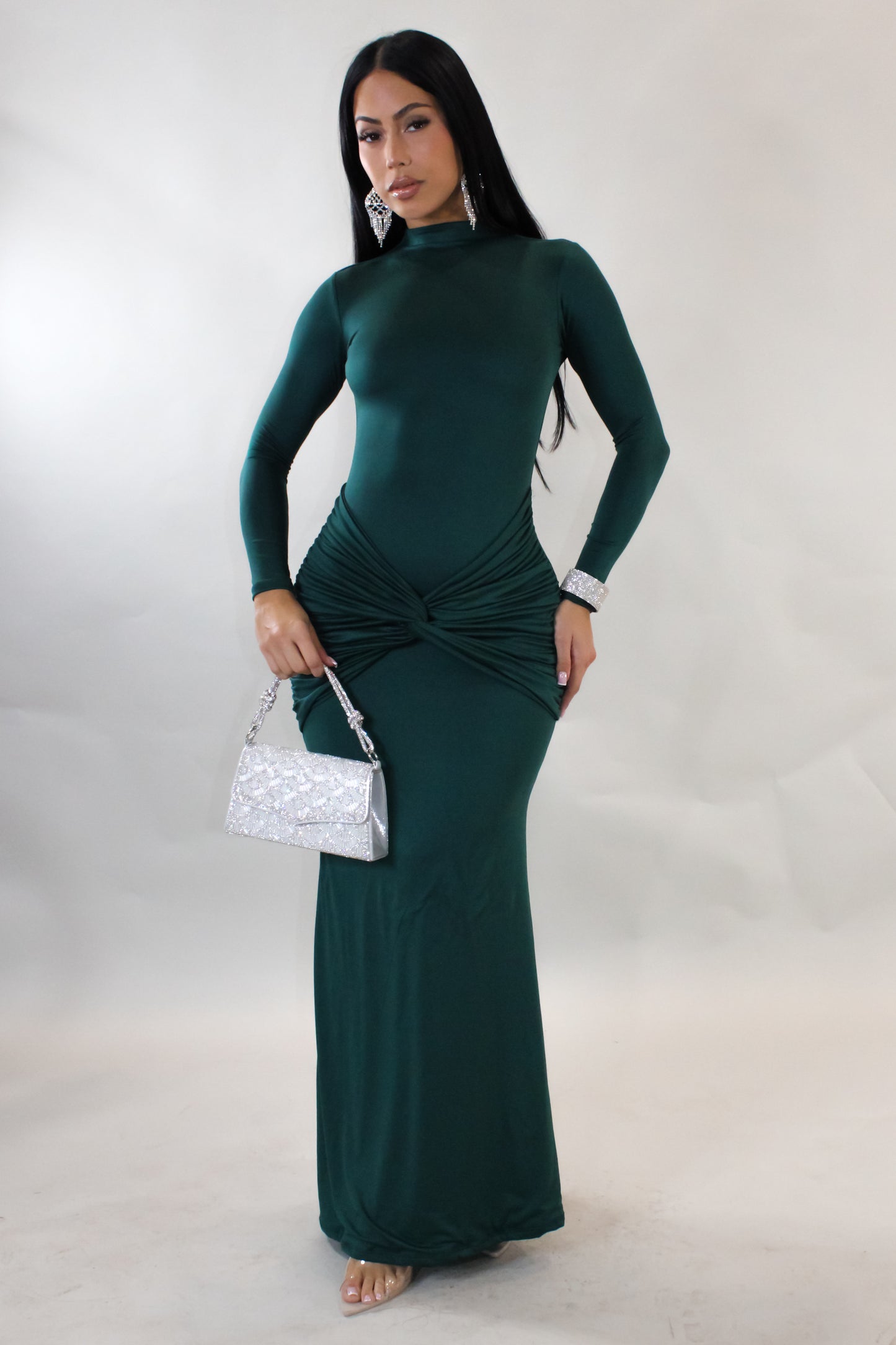 Pretty Girl Maxi Dress - Green