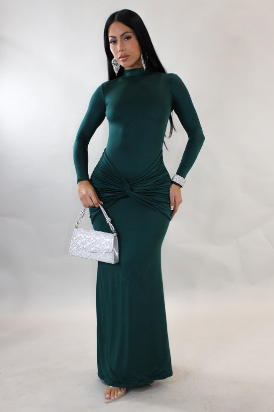 Pretty Girl Maxi Dress - Green