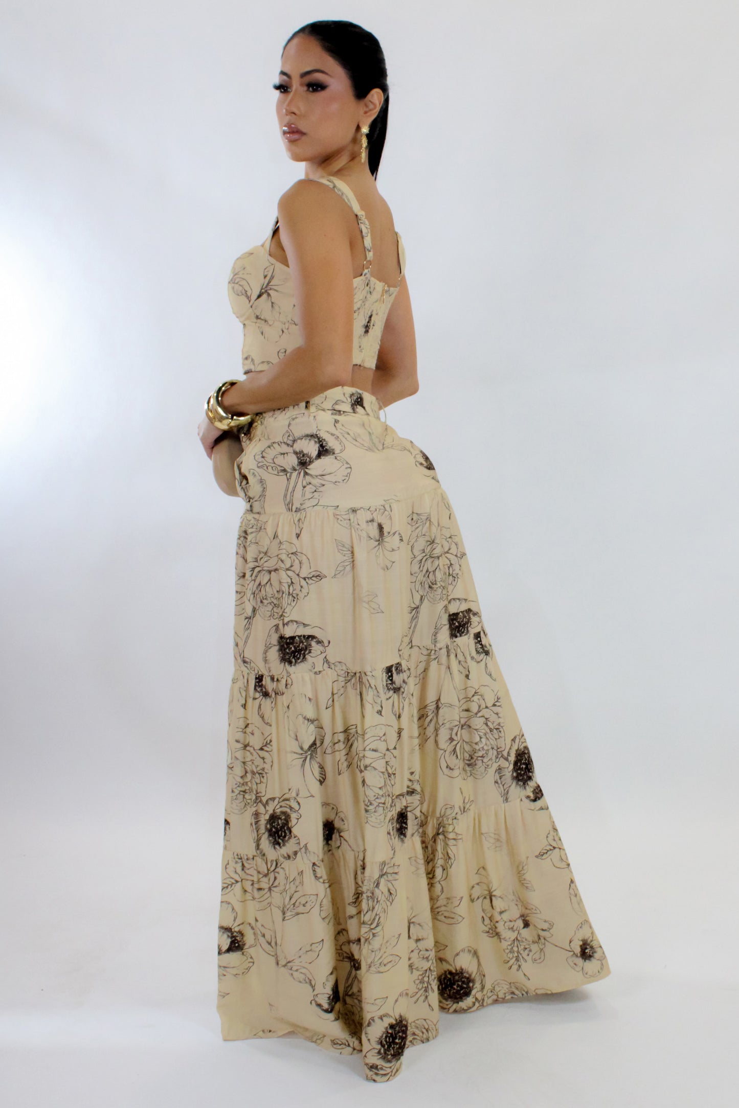 Weekender Skirt Set - Light Yellow