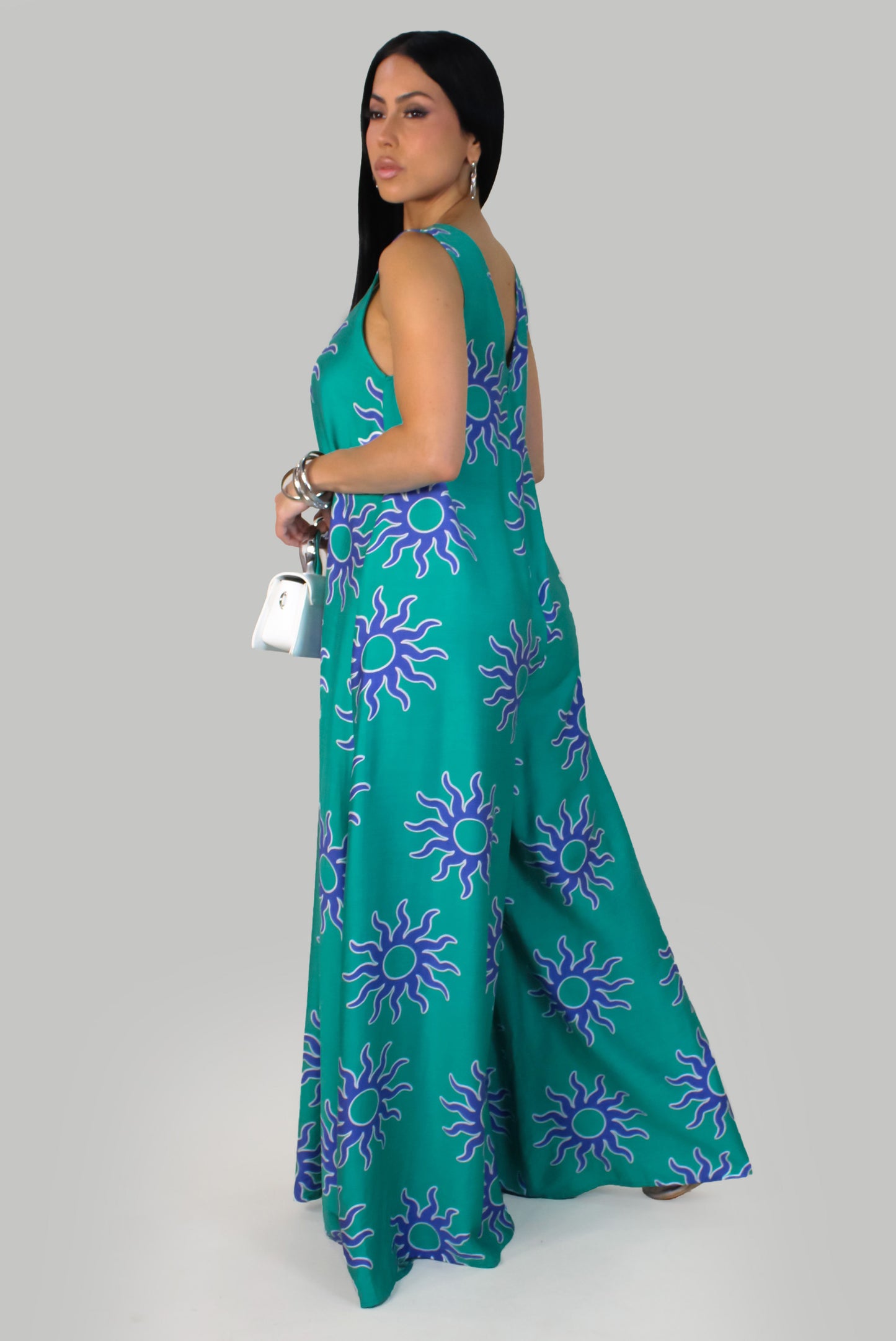 Summer Drift Jumpsuit - Green