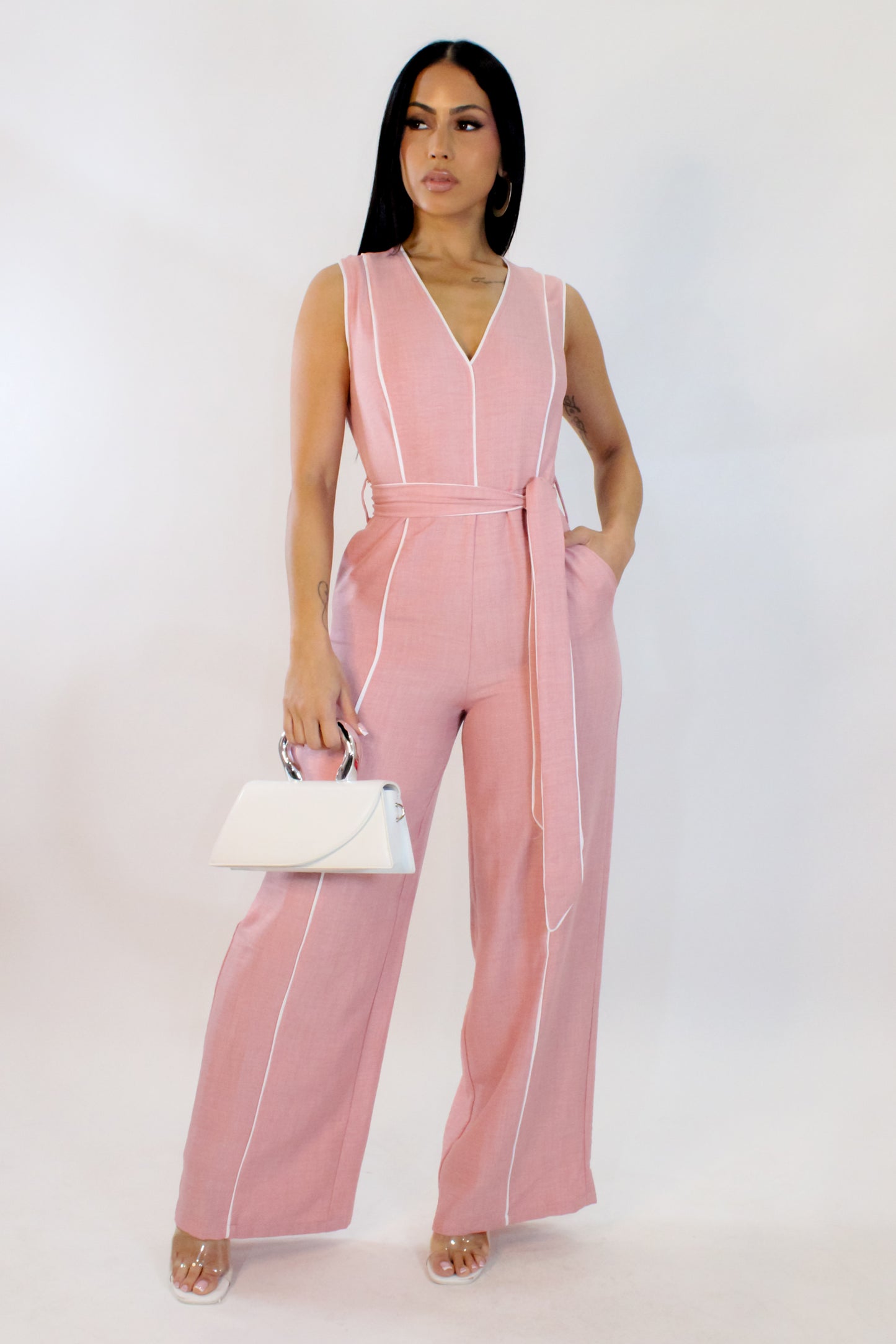 So Sweet Jumpsuit - Mauve