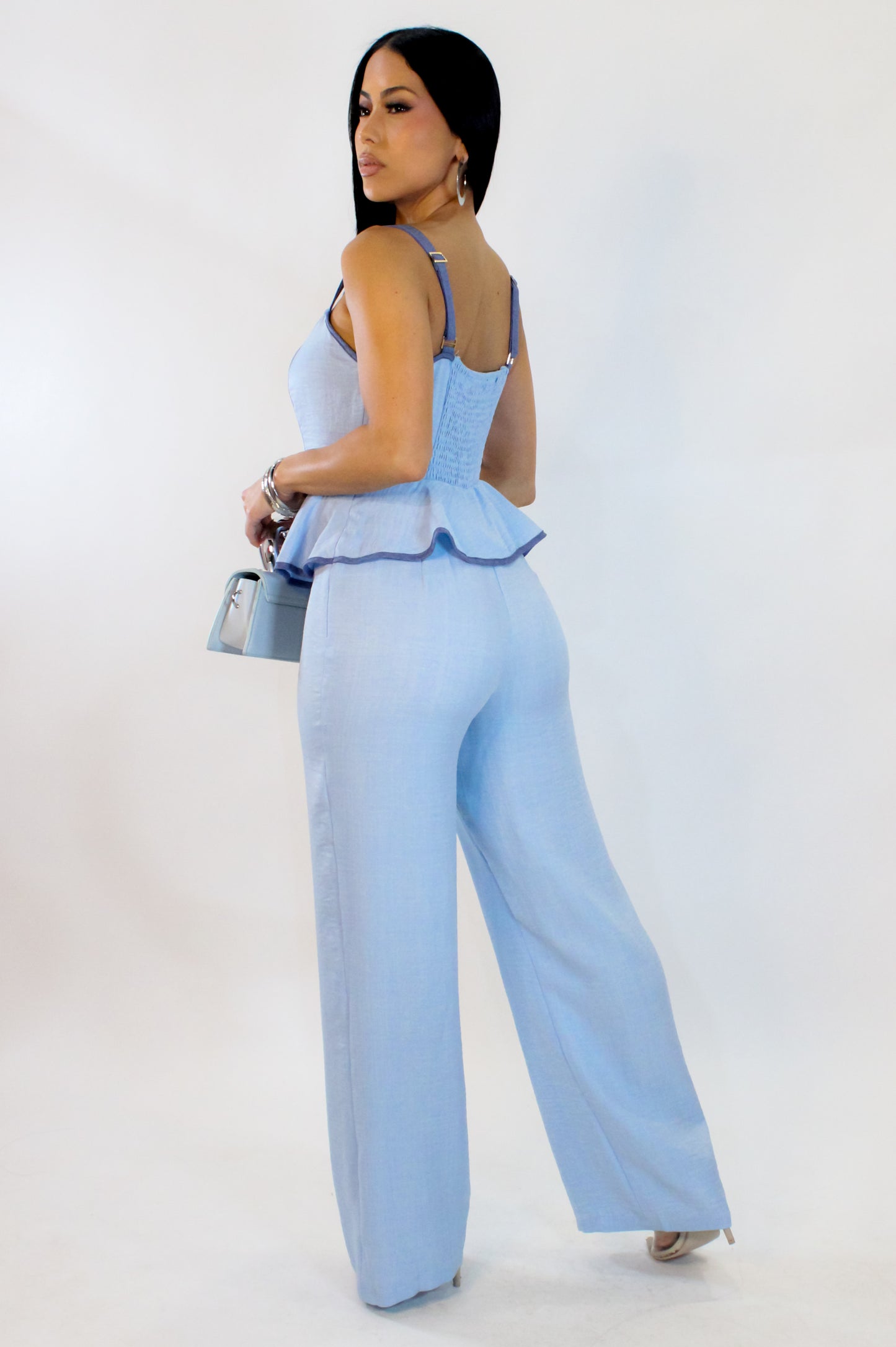 Your Muse Jumpsuit - Blue