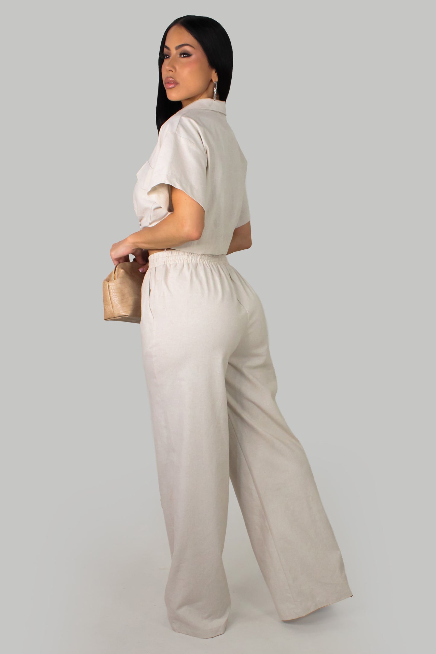 Regal Command Pant Set - Cream