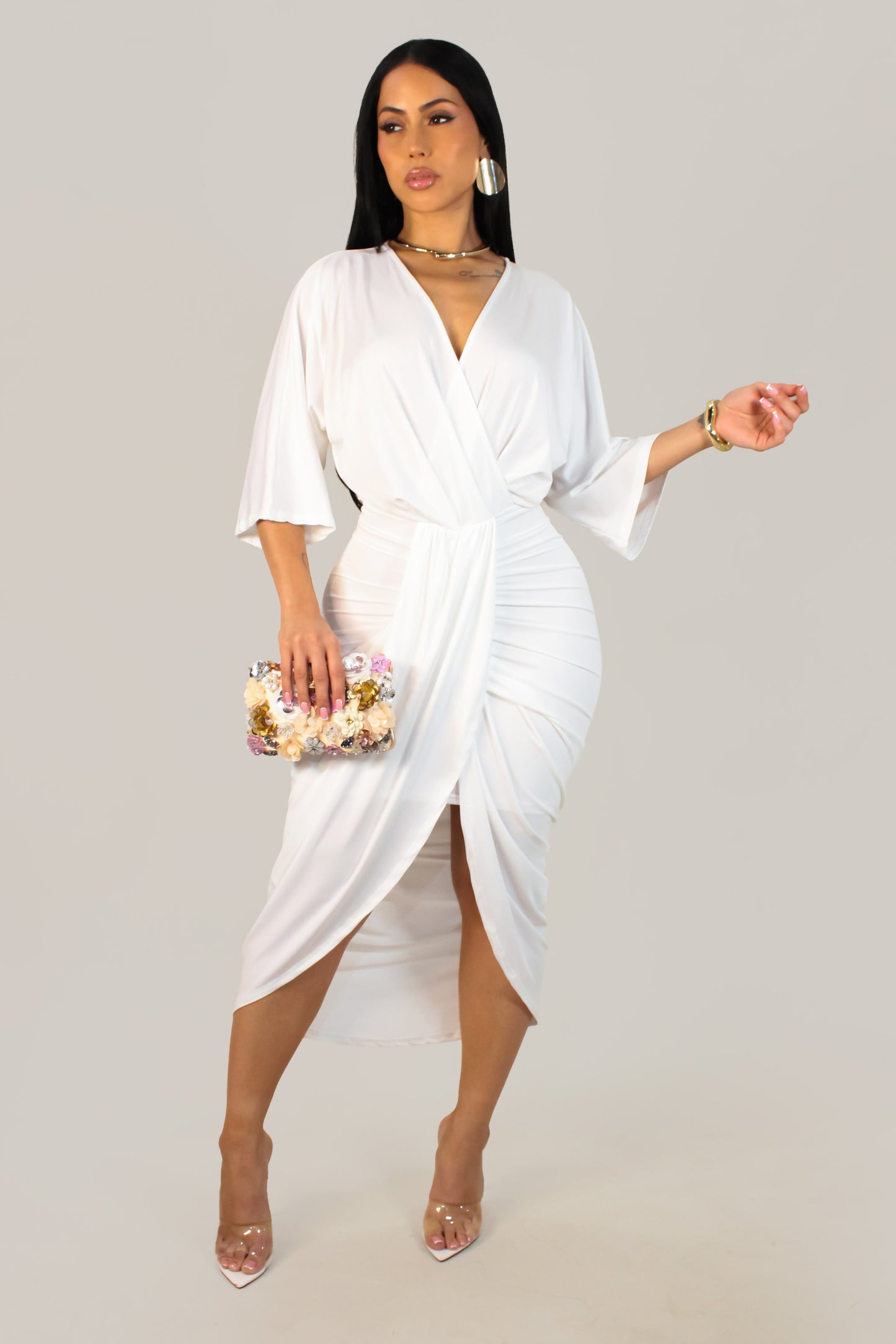 LA Social Dress - White