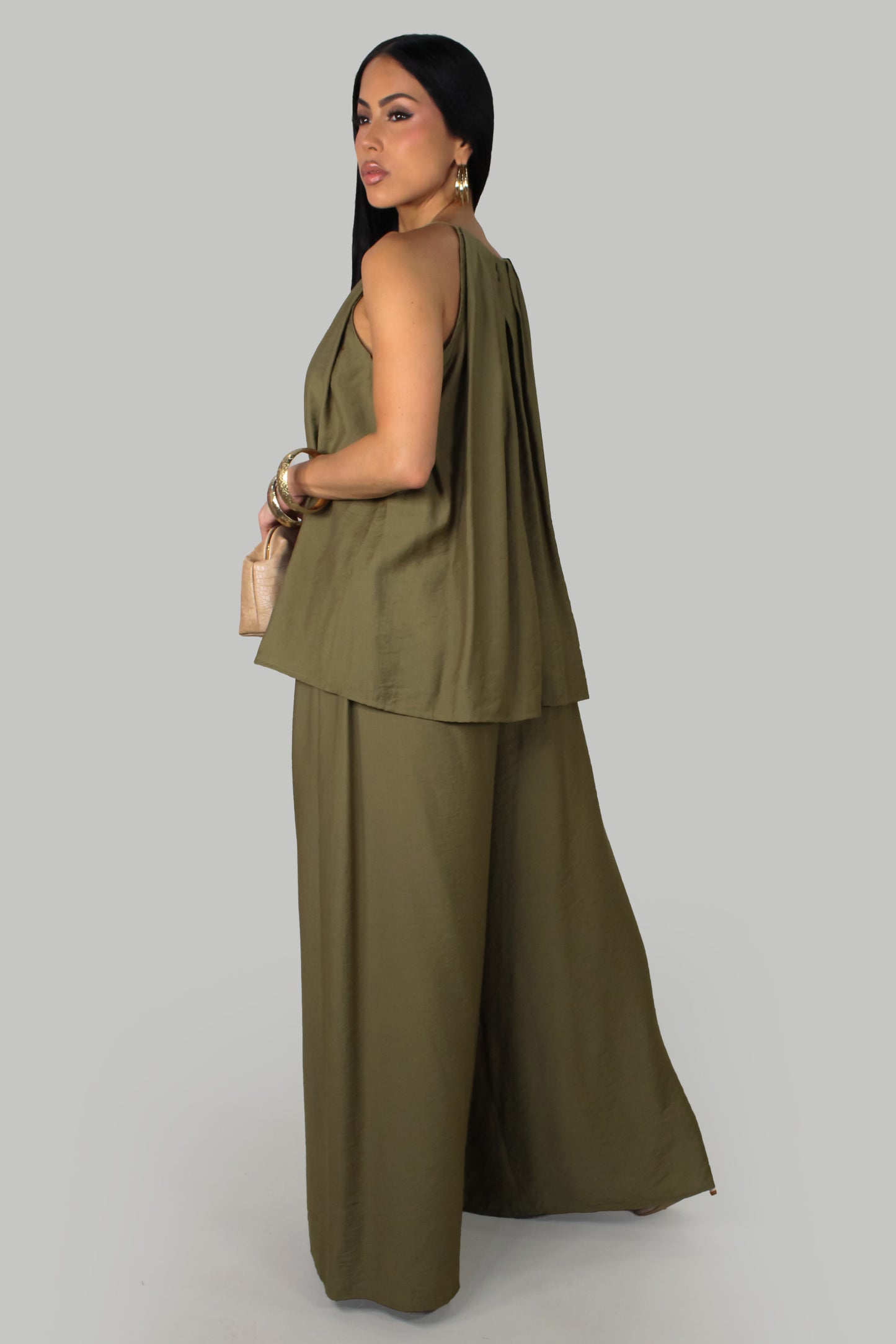 Aurora's Pant Set - Olive