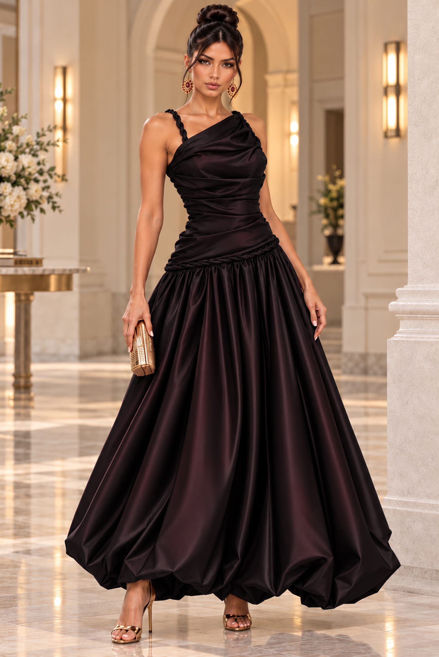 Iconic Maxi Dress - Wine