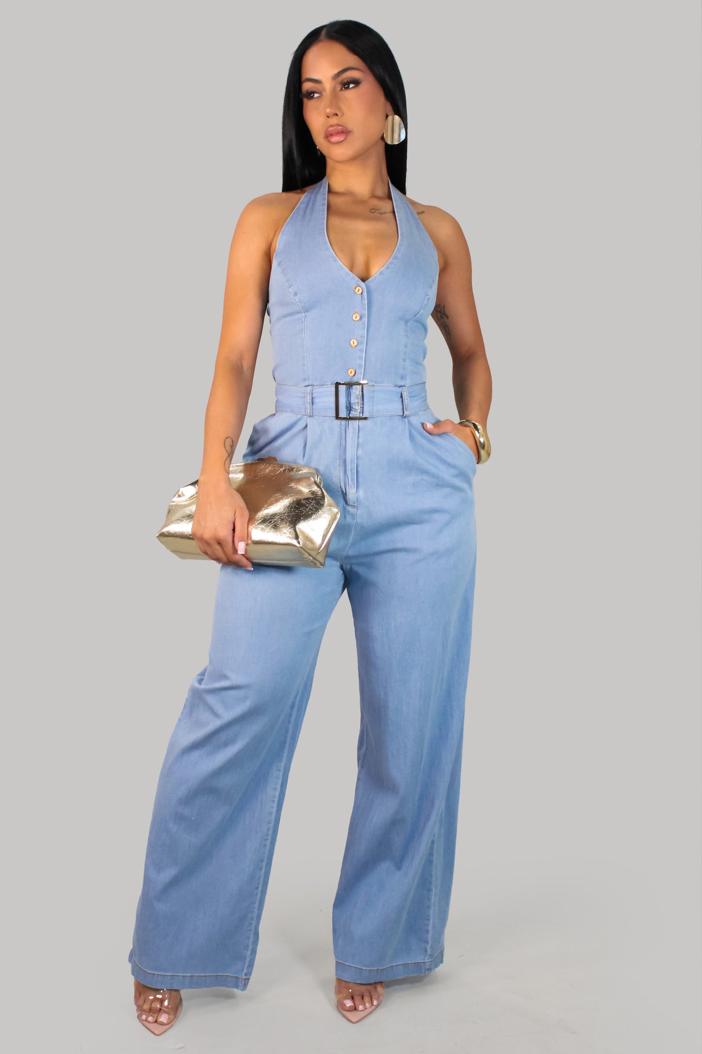 Pamela Jumpsuit - Denim