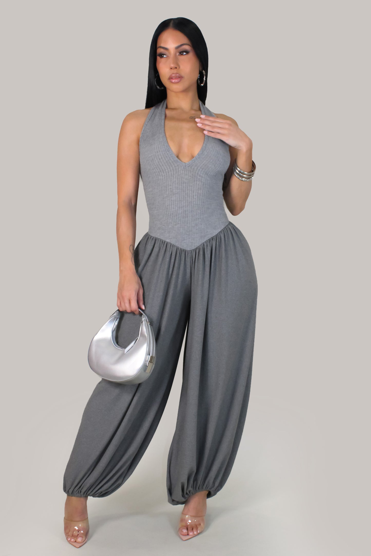 Gali Jumpsuit - Gray