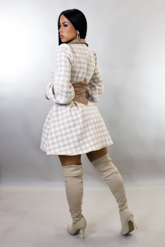 My Rules Mini Dress - Taupe