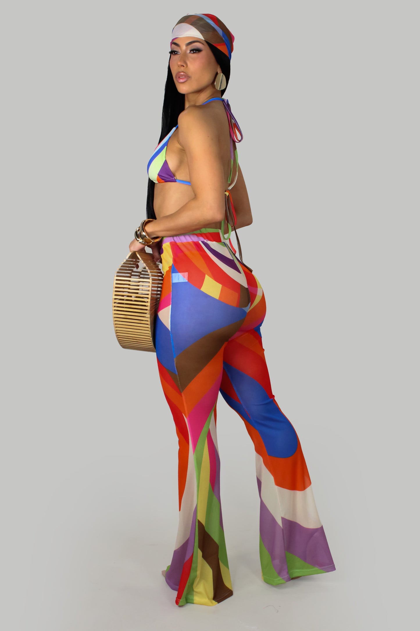 Rainbow Mirage Swim Set - Red - Multi
