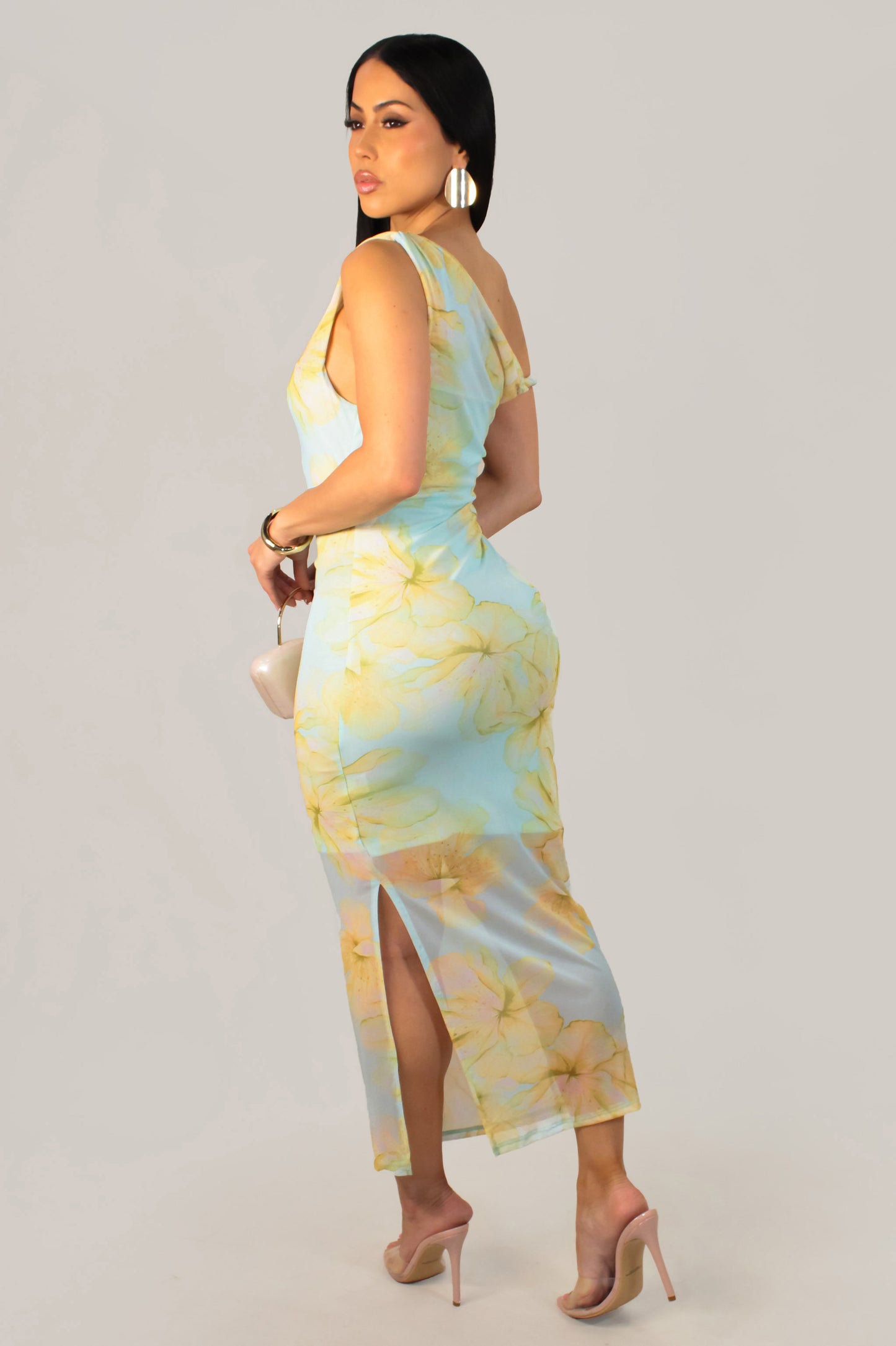 Gentle Allure Dress - Mint