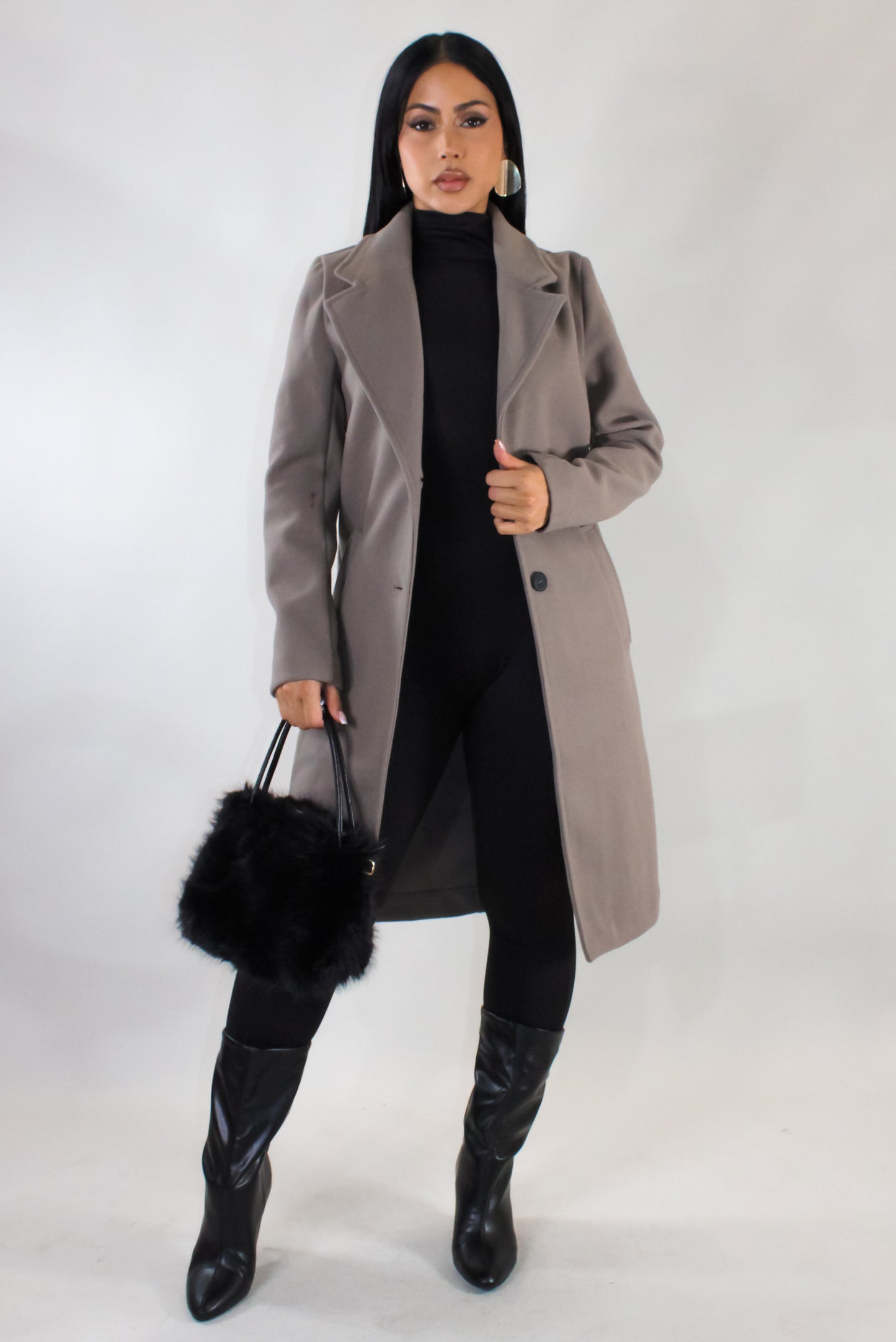 Winter Arch Coat - Grey