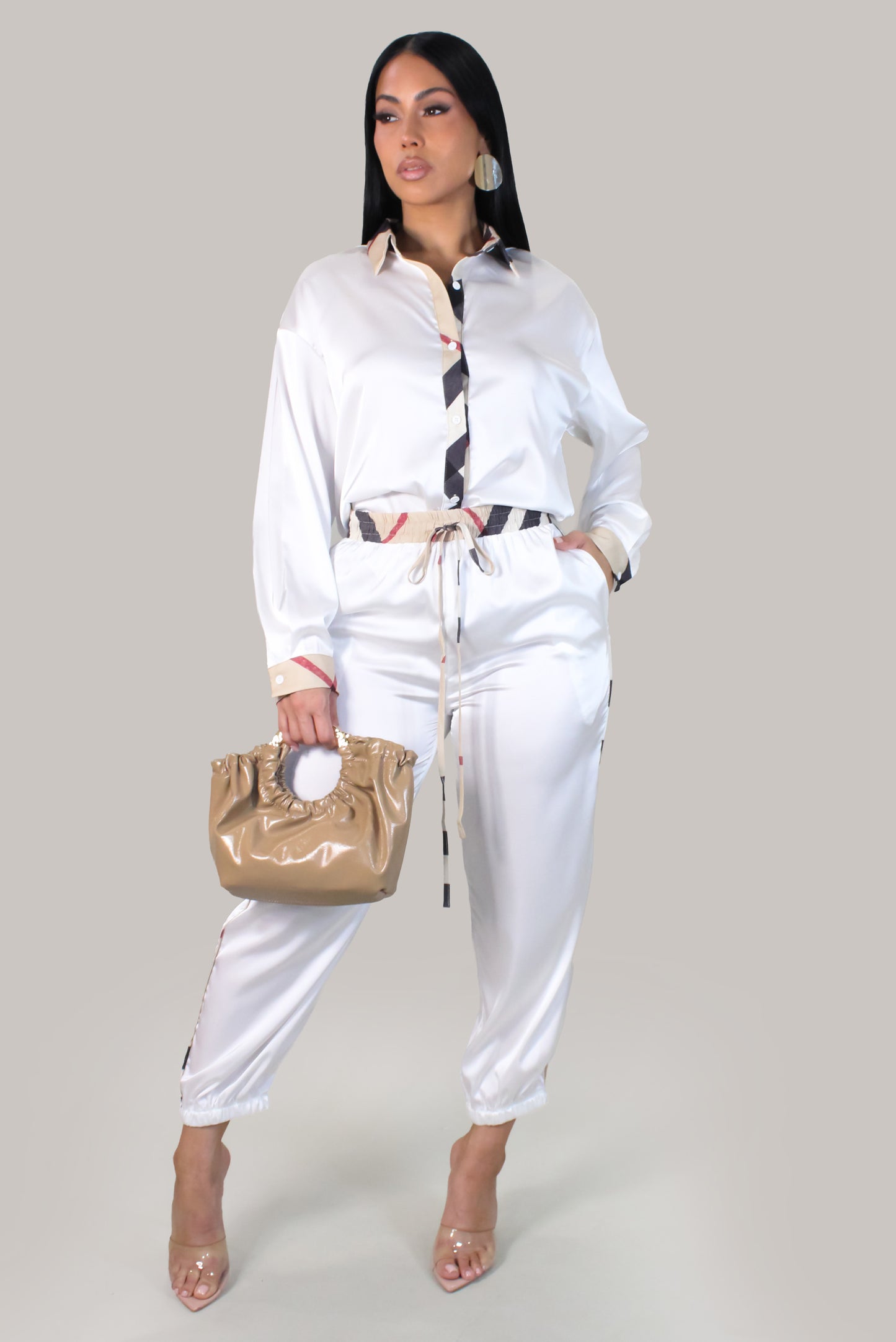 Starting Over Pant Set - Ivory