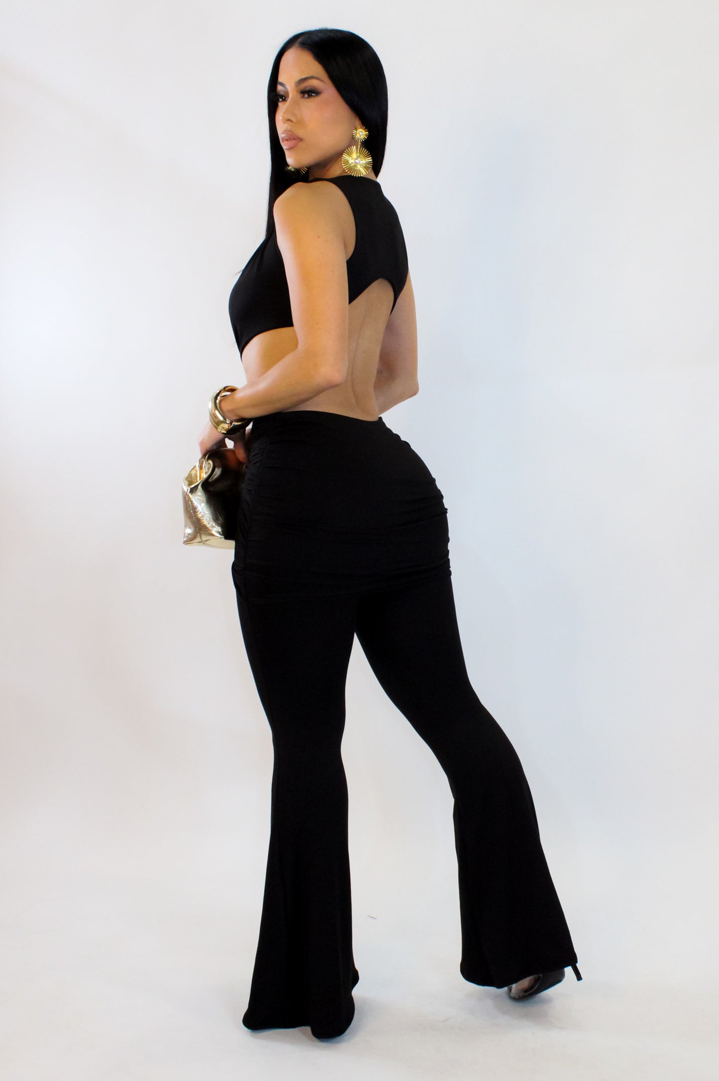 Come On Over Jumpsuit - Black