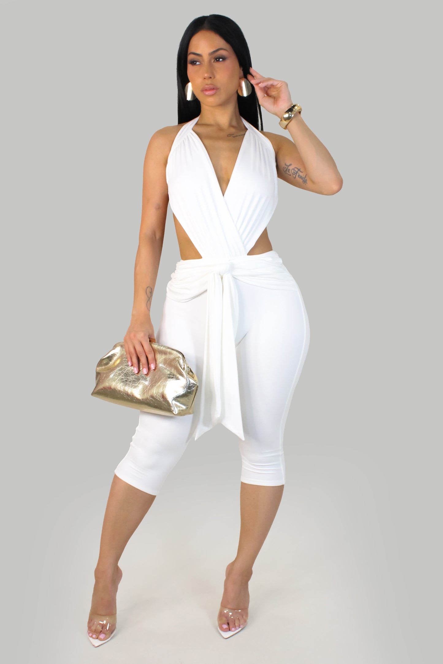 Nova Muse Jumpsuit - White