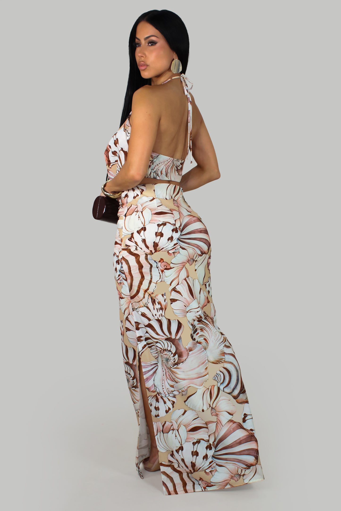 Island Party Skirt Set- Multi