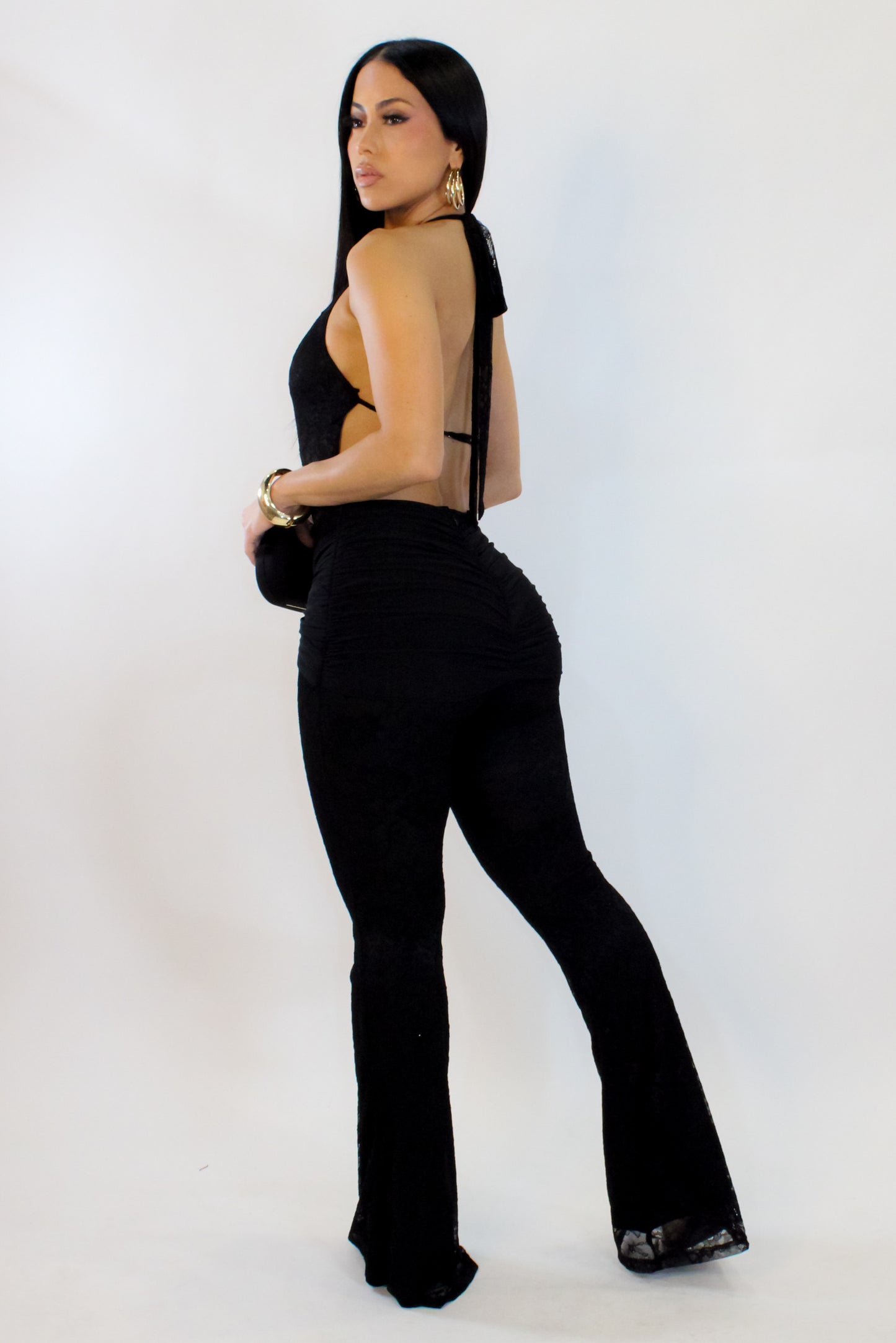 Romantic Gestures Jumpsuit - Black