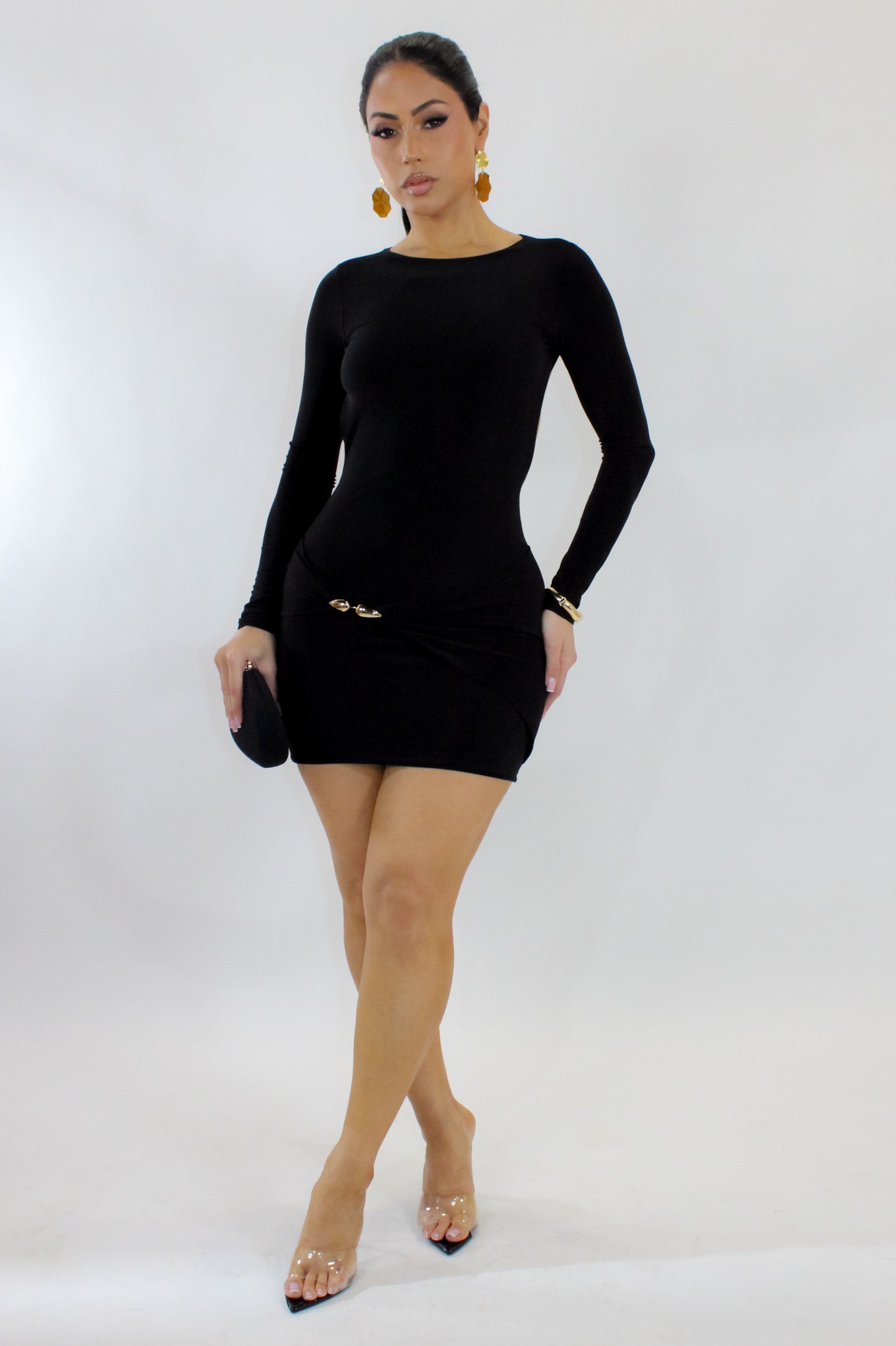 Adore You Mini Dress - Black