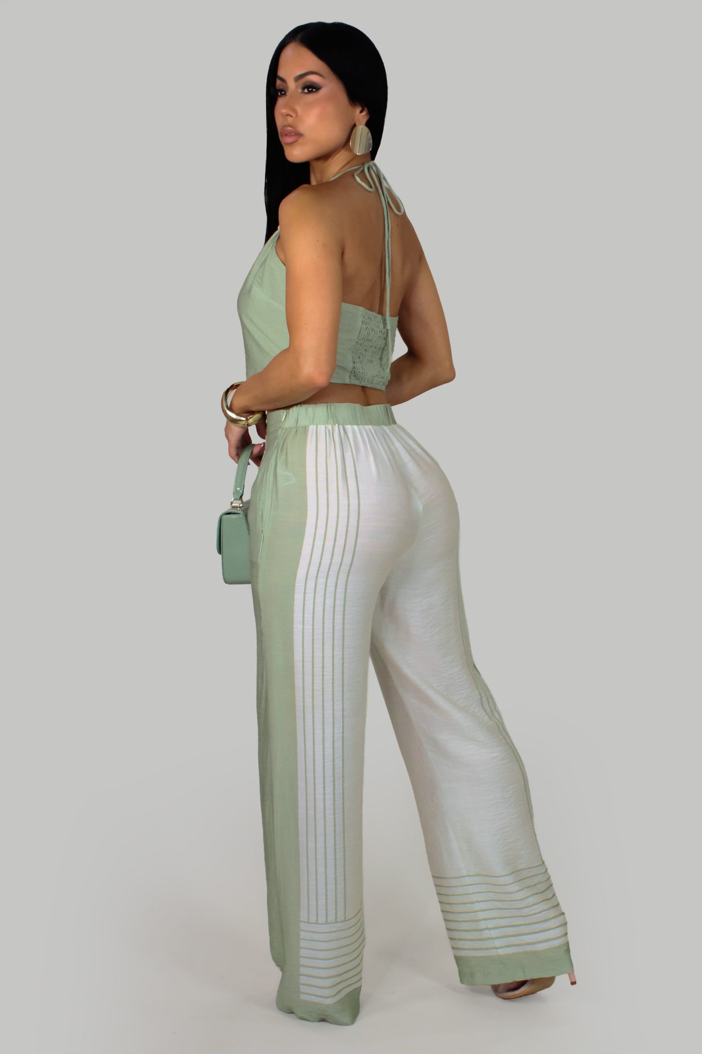 Kenia's Pant Set - Sage