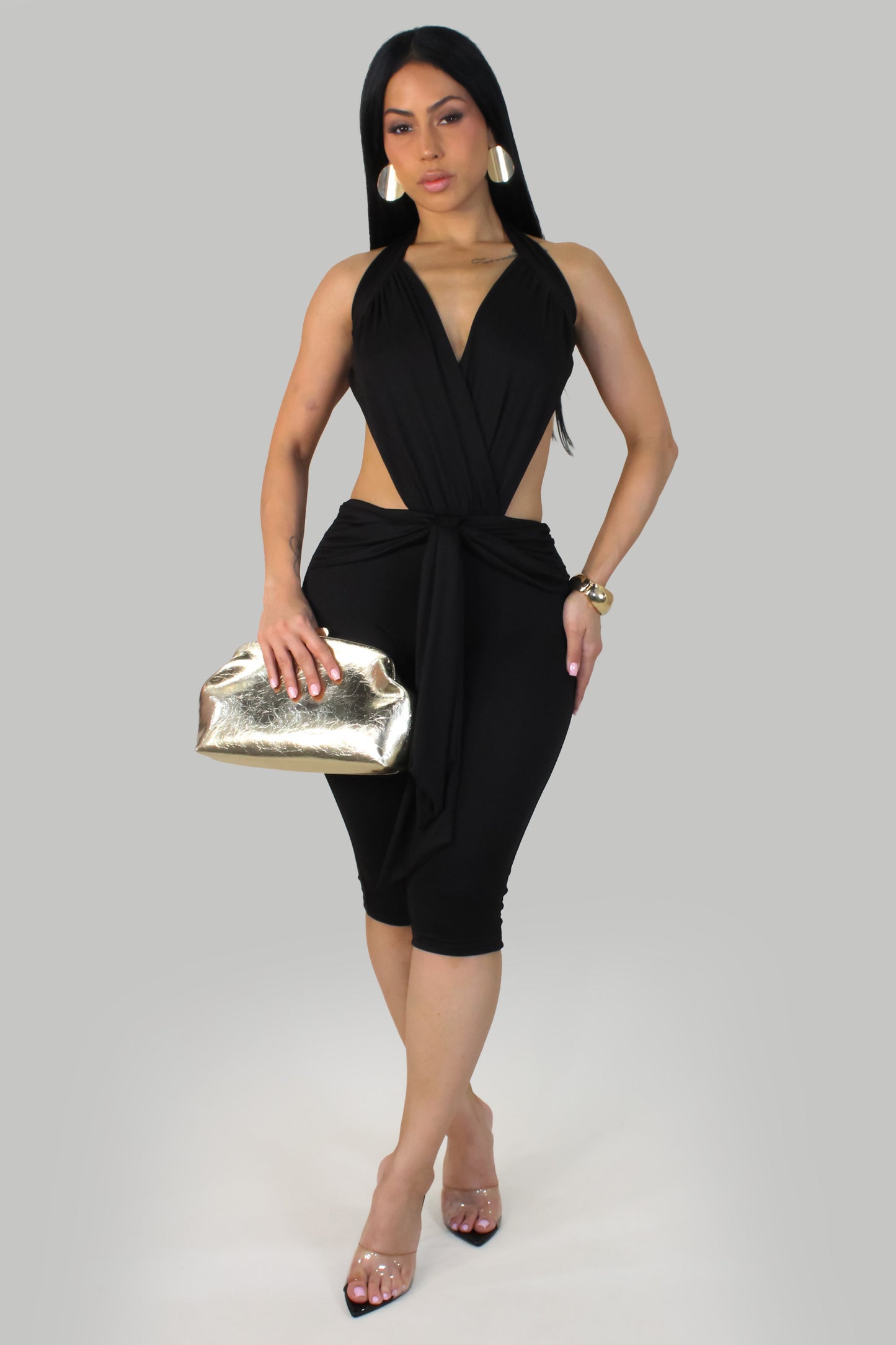Nova Muse Jumpsuit -Black
