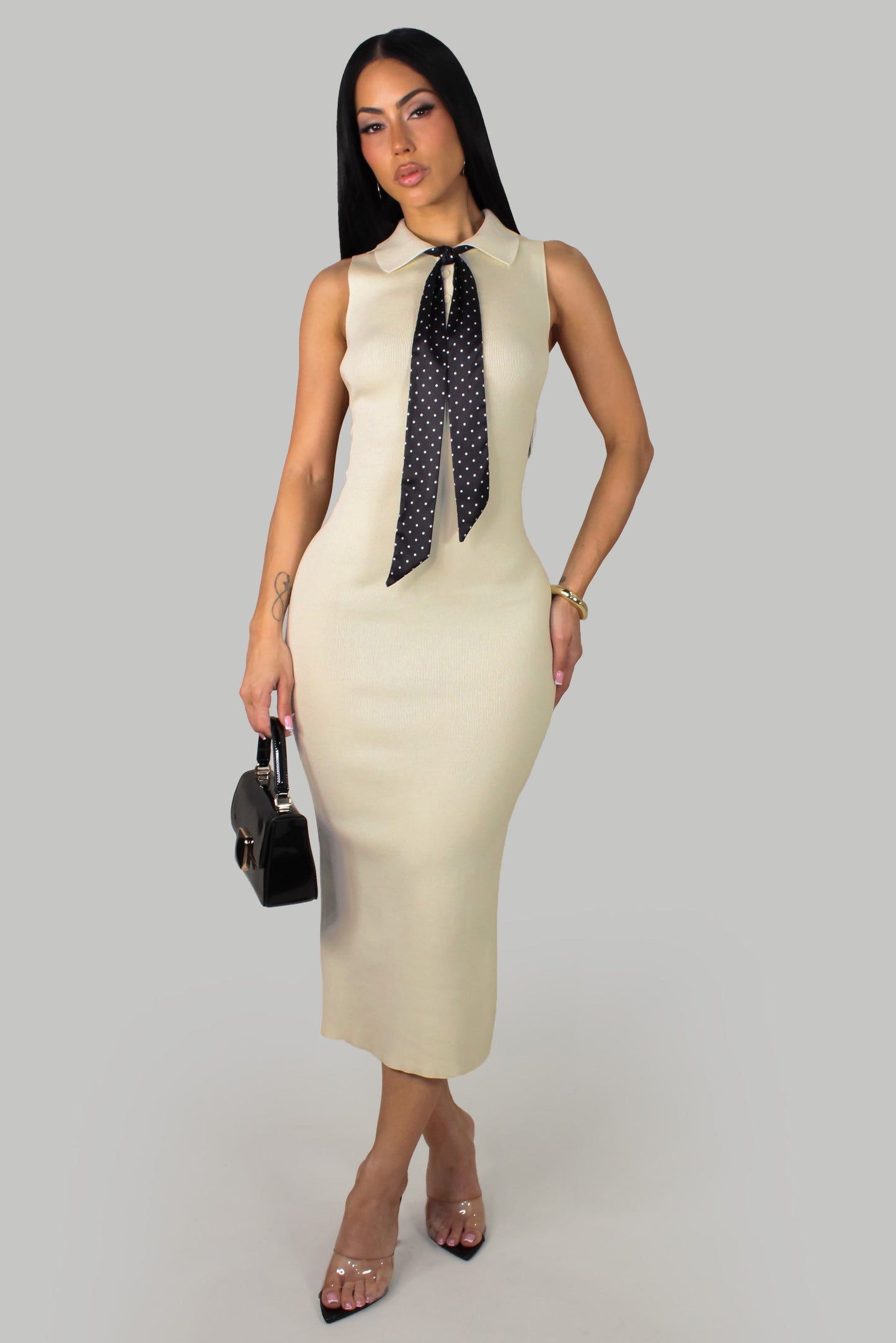 Taylor's Dress- Beige