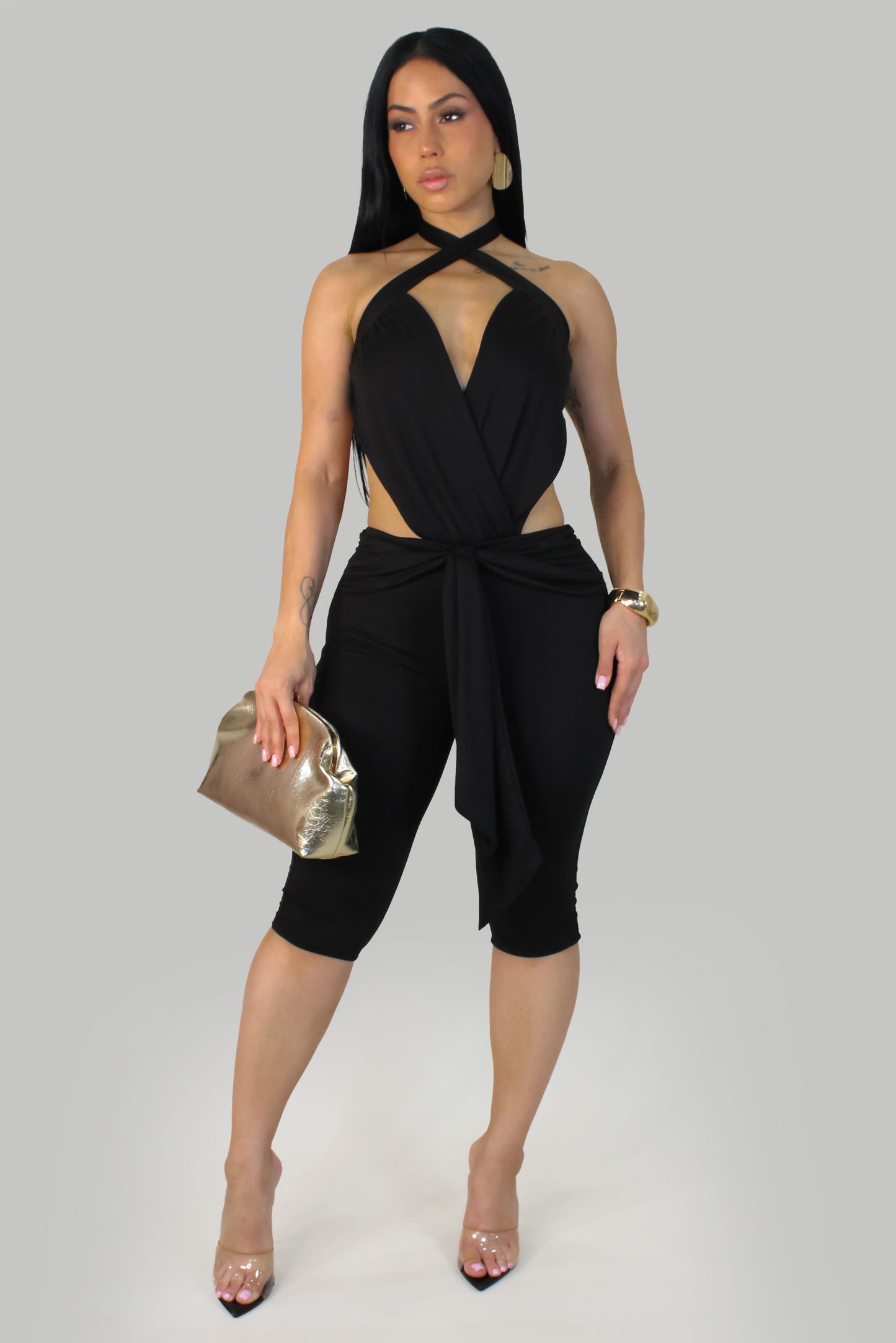 Nova Muse Jumpsuit -Black