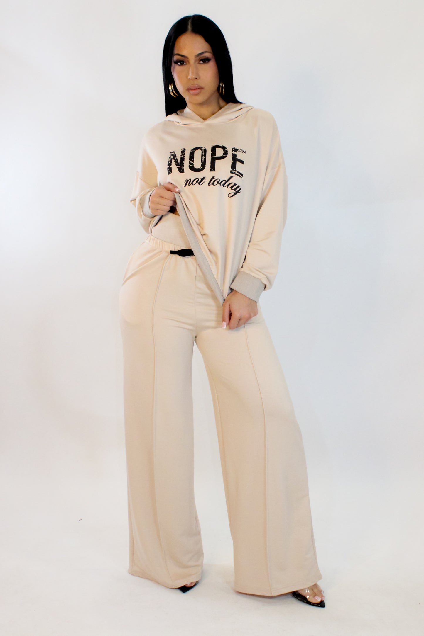 Have Me Pant Set - Cream