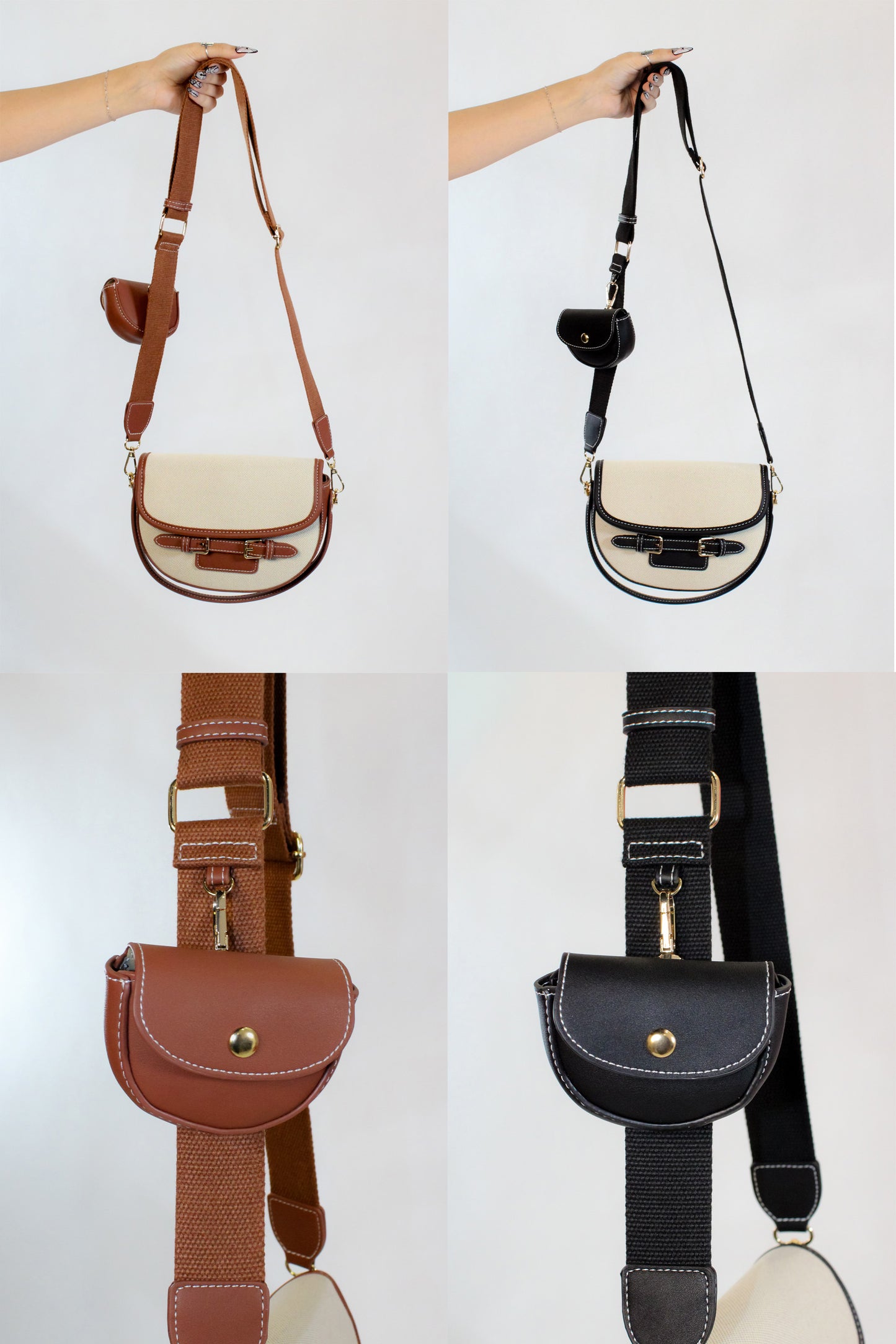 Had The Chance Purse - Brown - Black