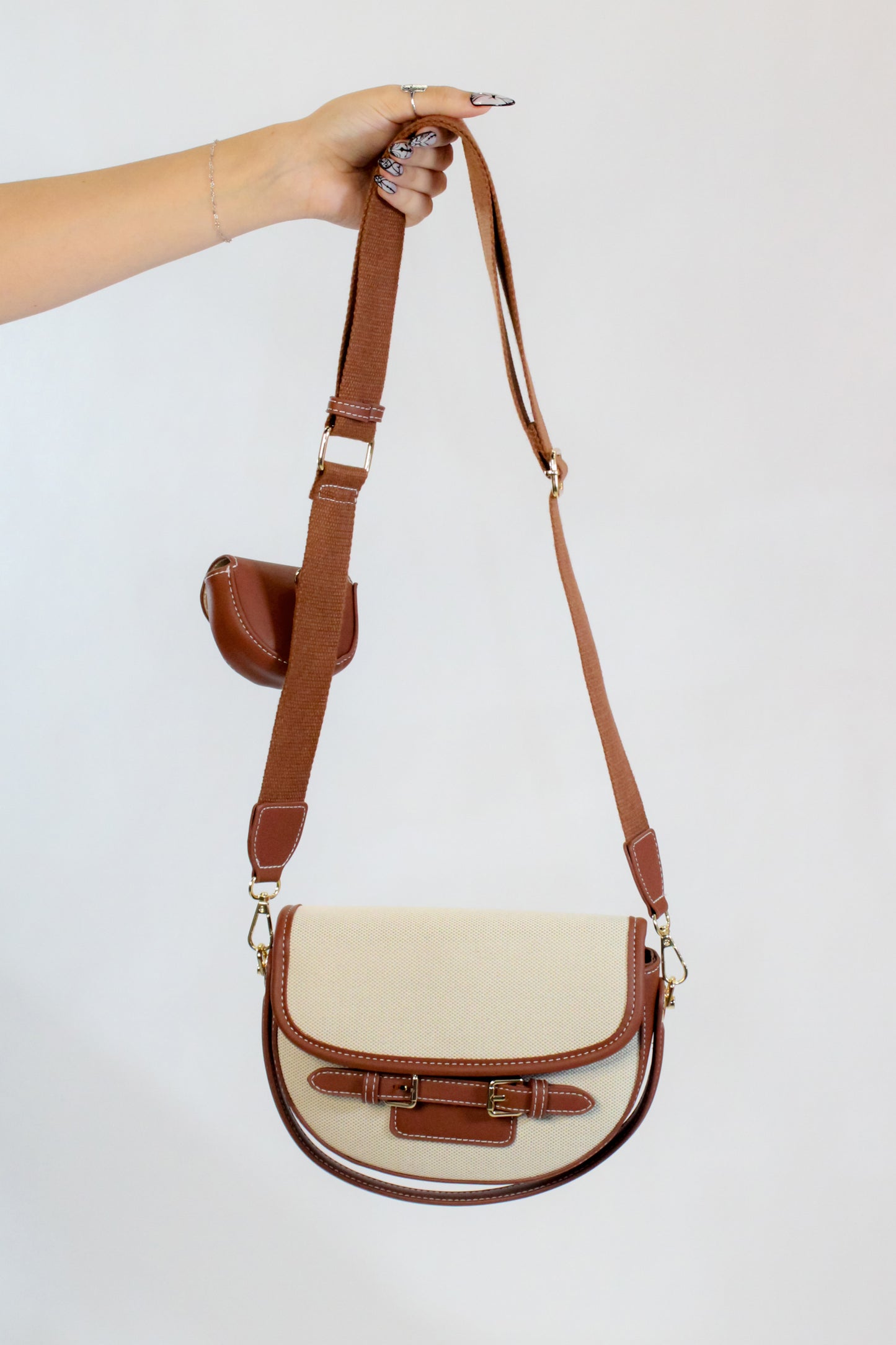 Had The Chance Purse - Brown - Black