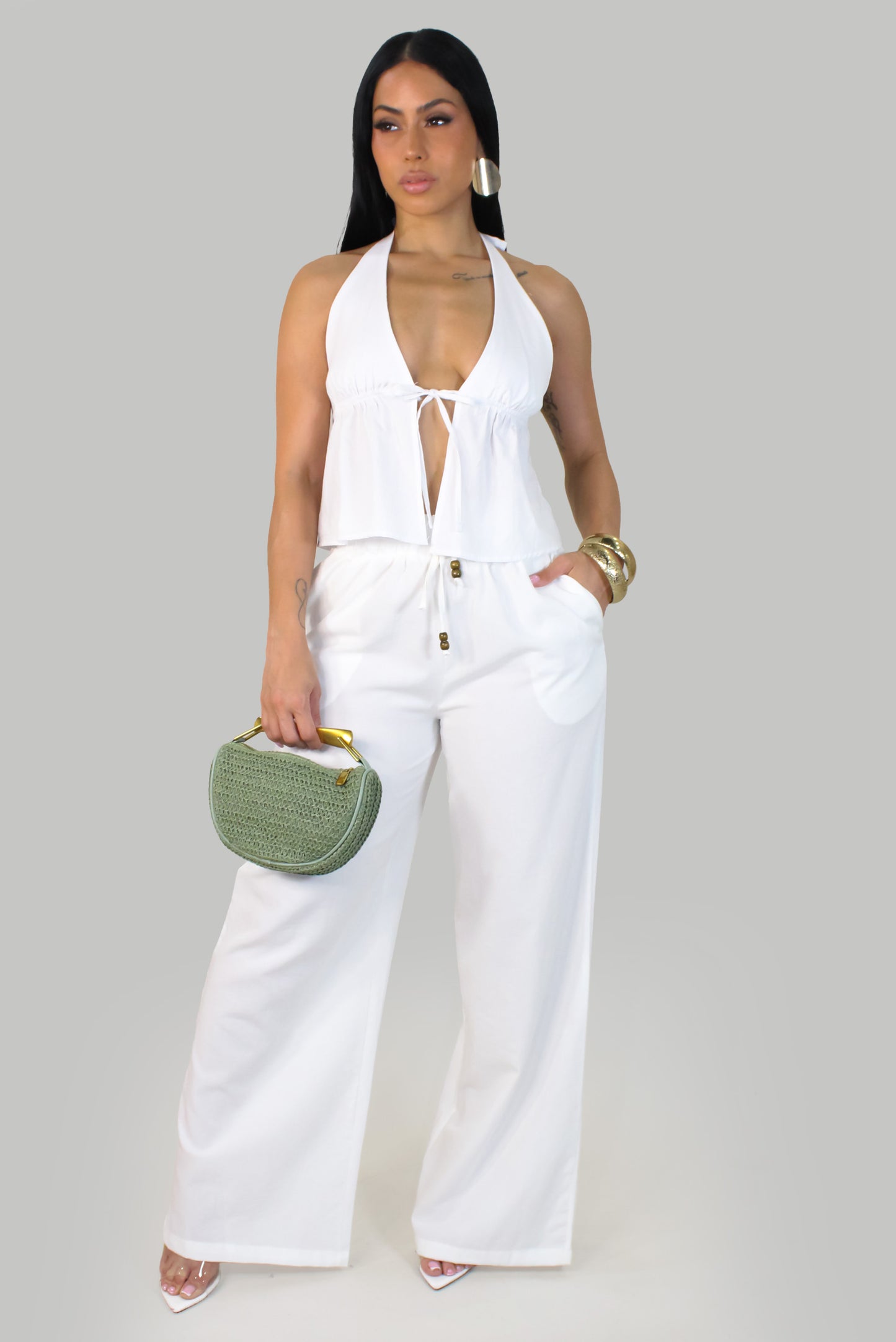 Laura's Pants - White
