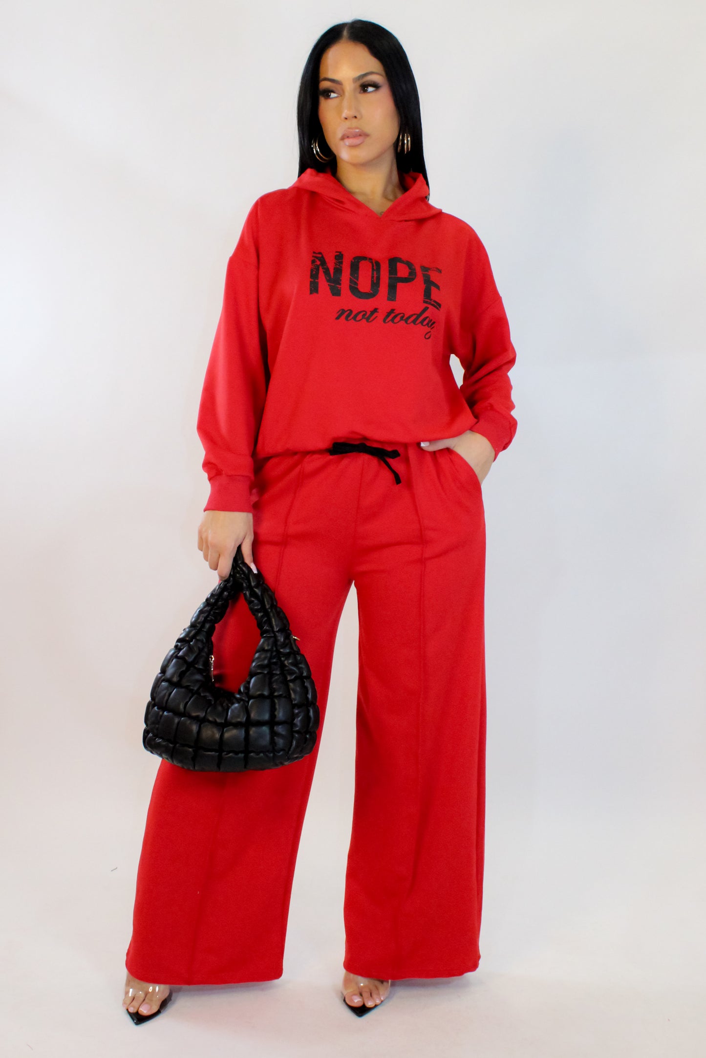 Have Me Pant Set - Red