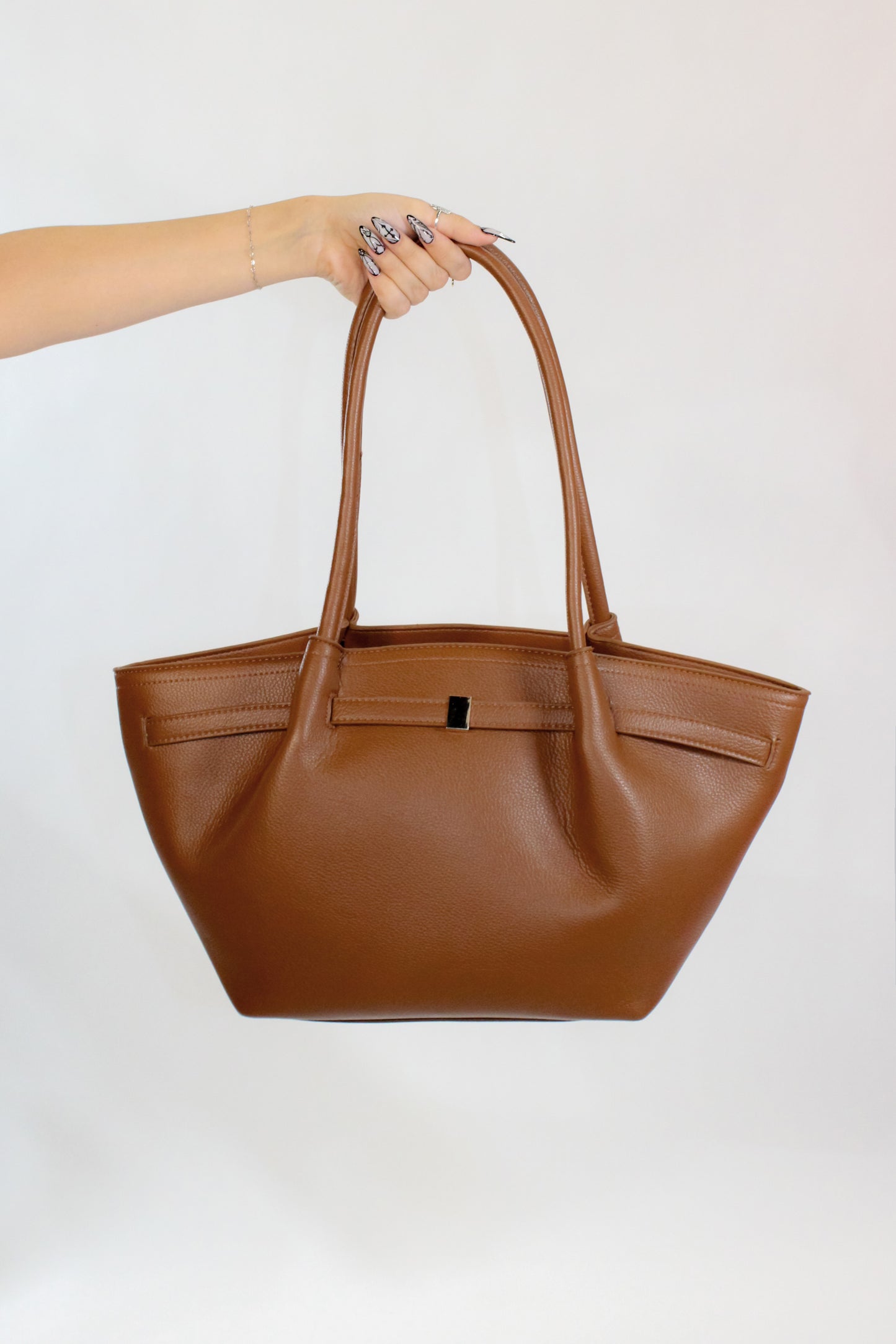 All Over It Purse - Brown - Taupe