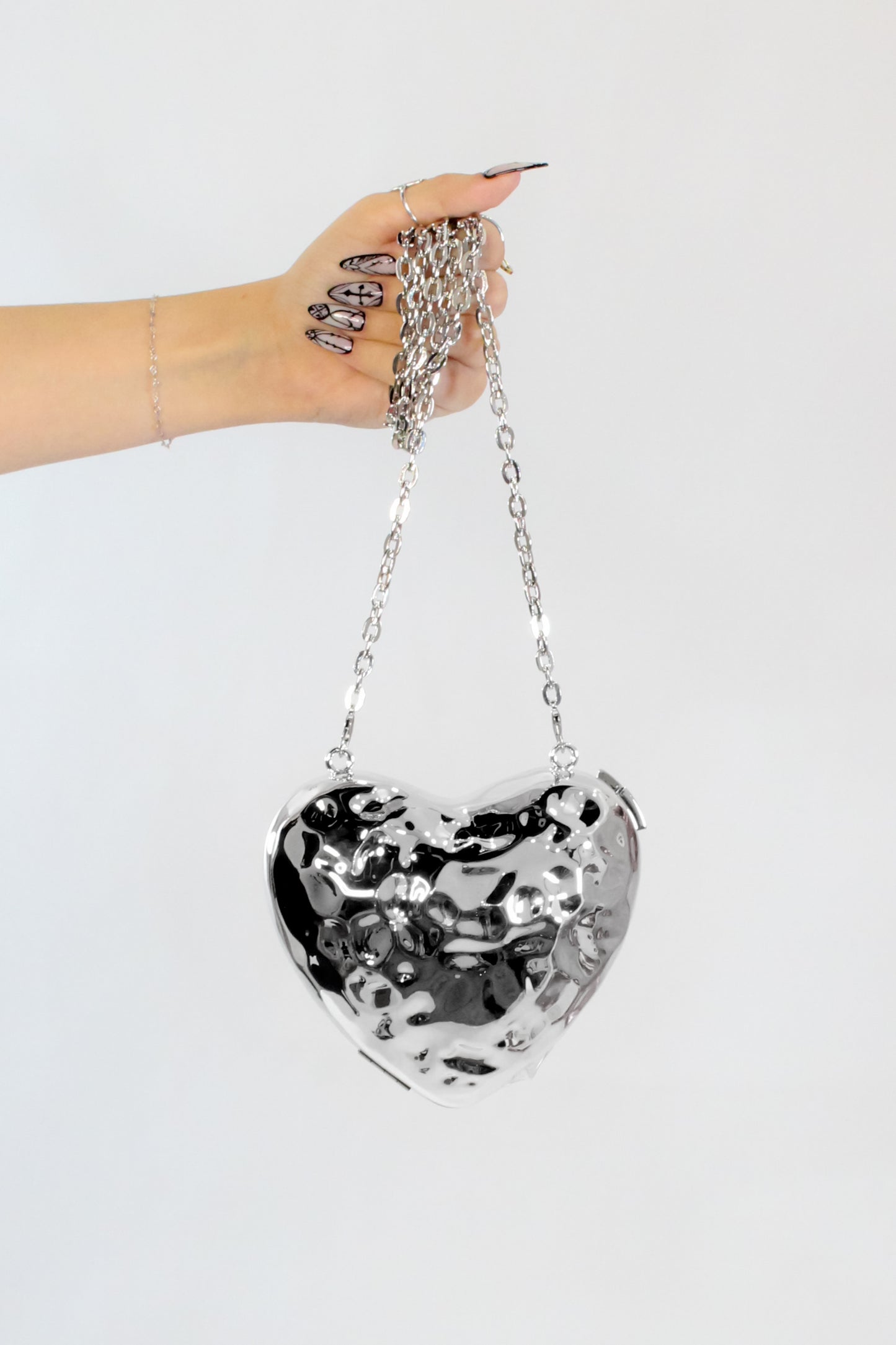 Be Mine Purse - Silver - Gold
