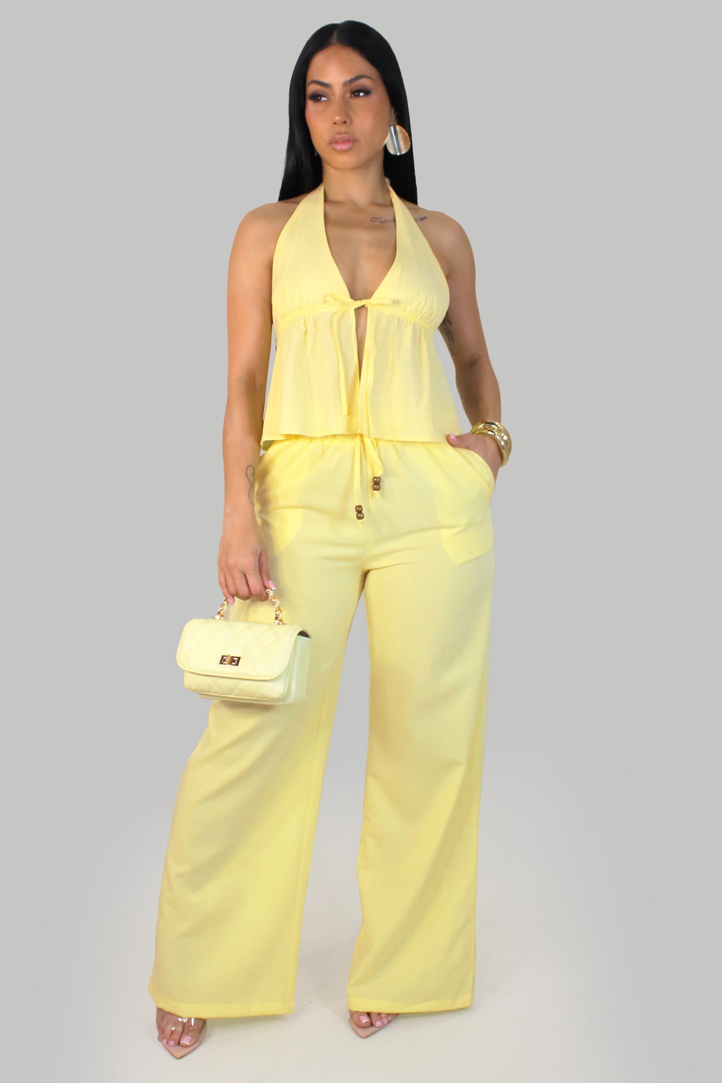 Laura's Pants - Yellow