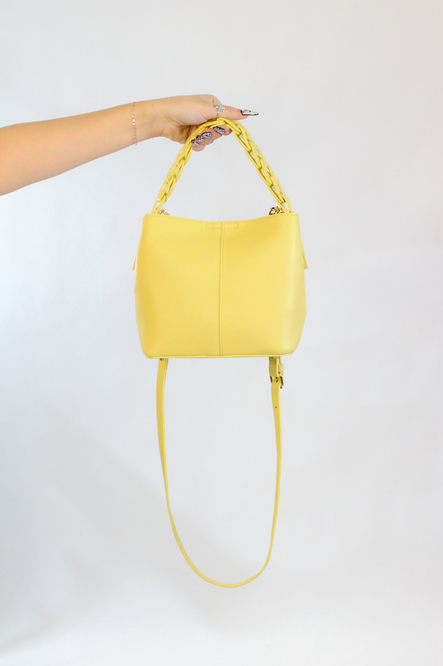 Can't Handle It Purse - Blue - Yellow - Pink