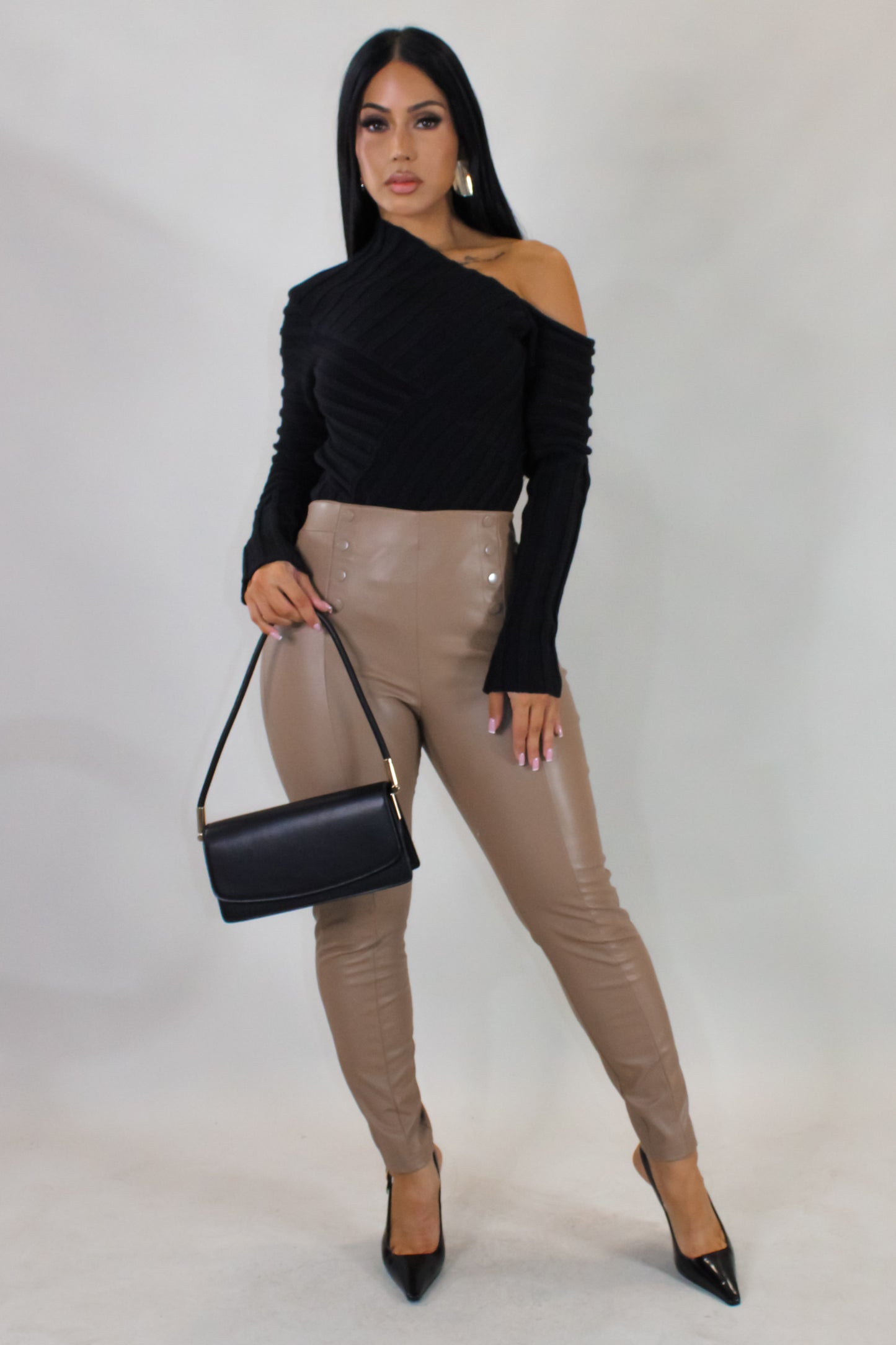 In Control Pants - Tan