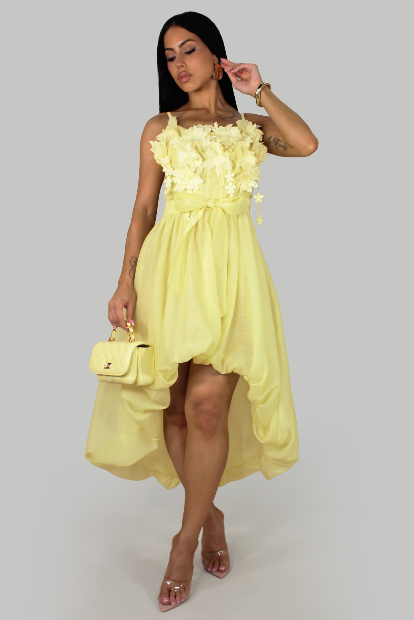 Clara's  Dress - Yellow
