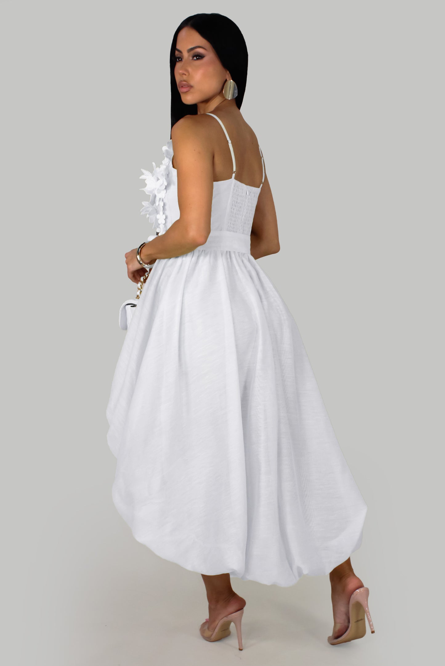 Clara's  Dress - White